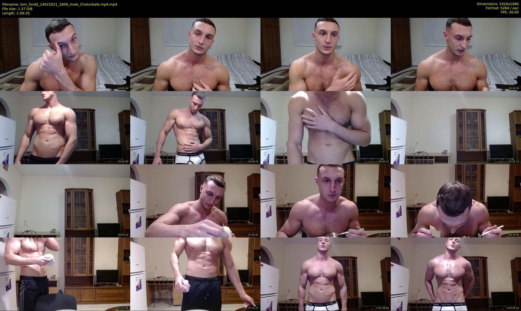 tom_fordd — 70 minute Chaturbate male cam show recording, 1080p, Feb 14, 2021