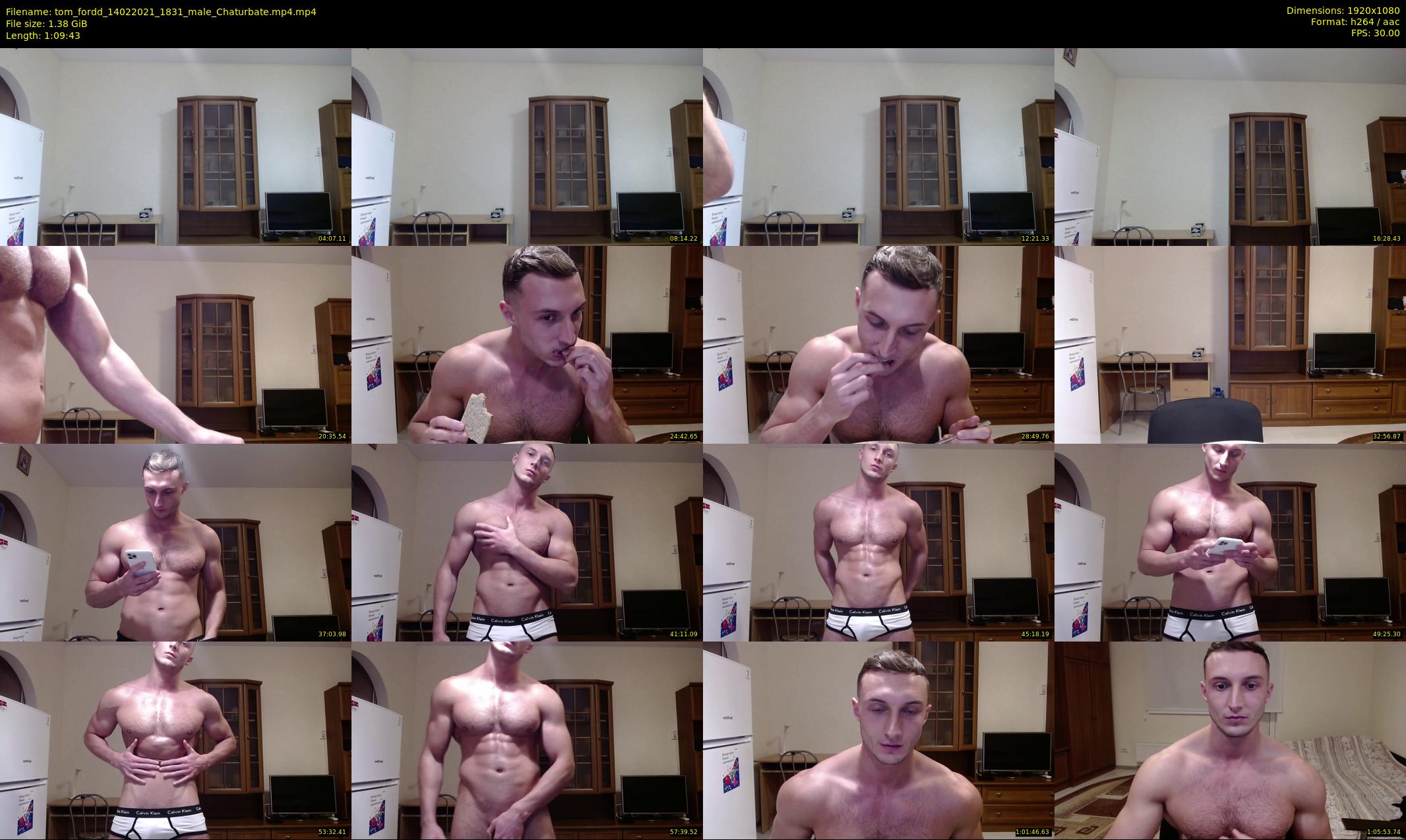 tom_fordd — 70 minute Chaturbate male cam show recording, 1080p, Feb 14, 2021
