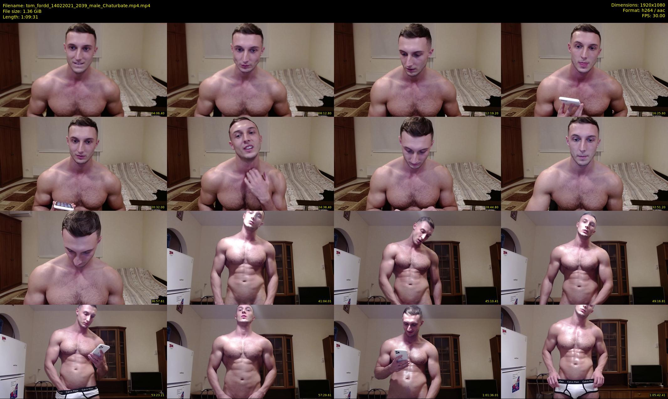tom_fordd — 70 minute Chaturbate male cam show recording, 1080p, Feb 14, 2021