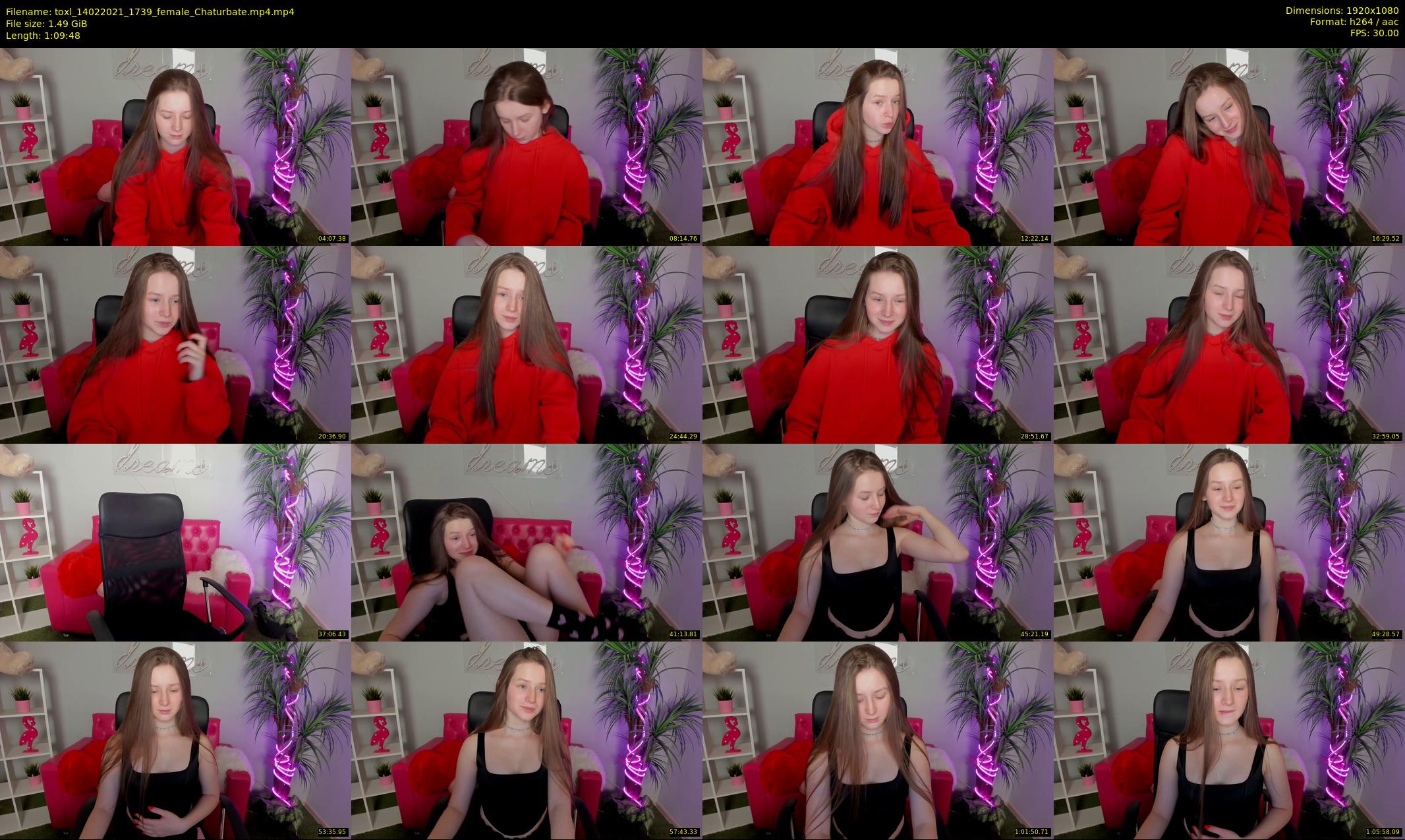 toxl — 70 minute Chaturbate female cam show recording, 1080p, Feb 14, 2021