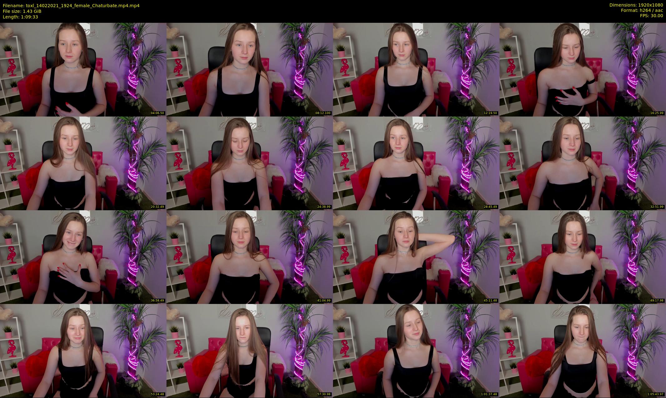 toxl — 70 minute Chaturbate female cam show recording, 1080p, Feb 14, 2021