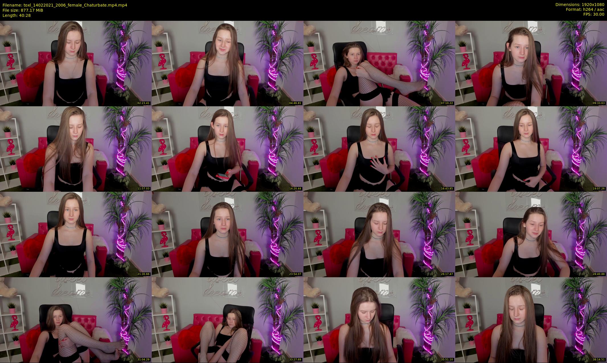 toxl — 41 minute Chaturbate female cam show recording, 1080p, Feb 14, 2021