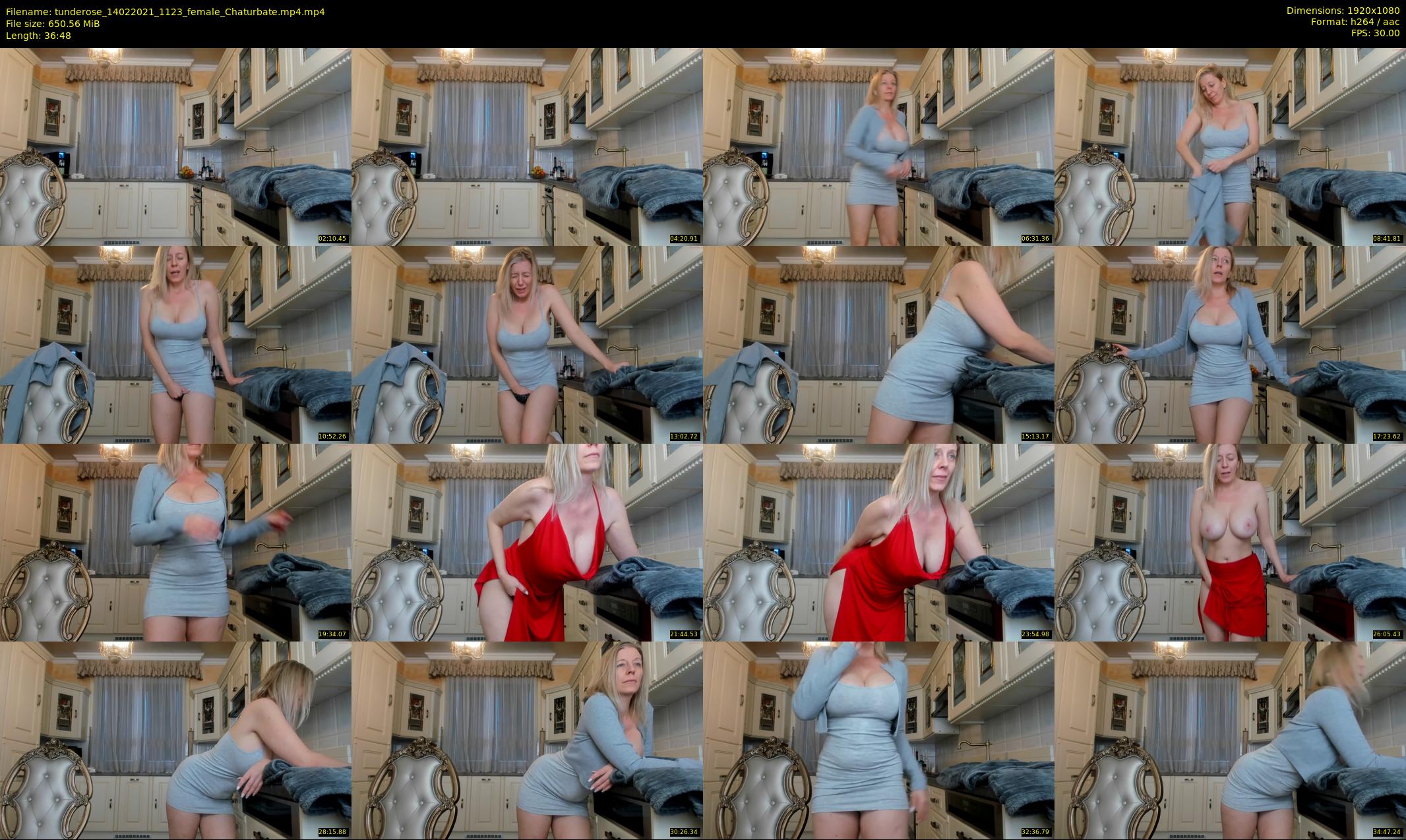 tunderose — 37 minute Chaturbate female cam show recording, 1080p, Feb 14, 2021