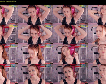 unicorngirls — 3 minute Chaturbate couple cam show recording, 720p, Feb 14, 2021