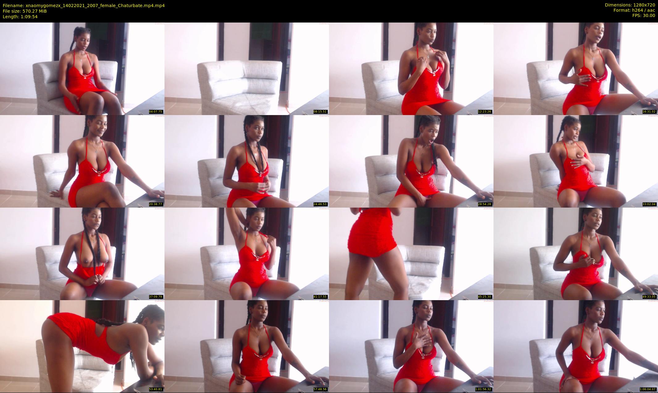 xnaomygomezx — 70 minute Chaturbate female cam show recording, 720p, Feb 14, 2021