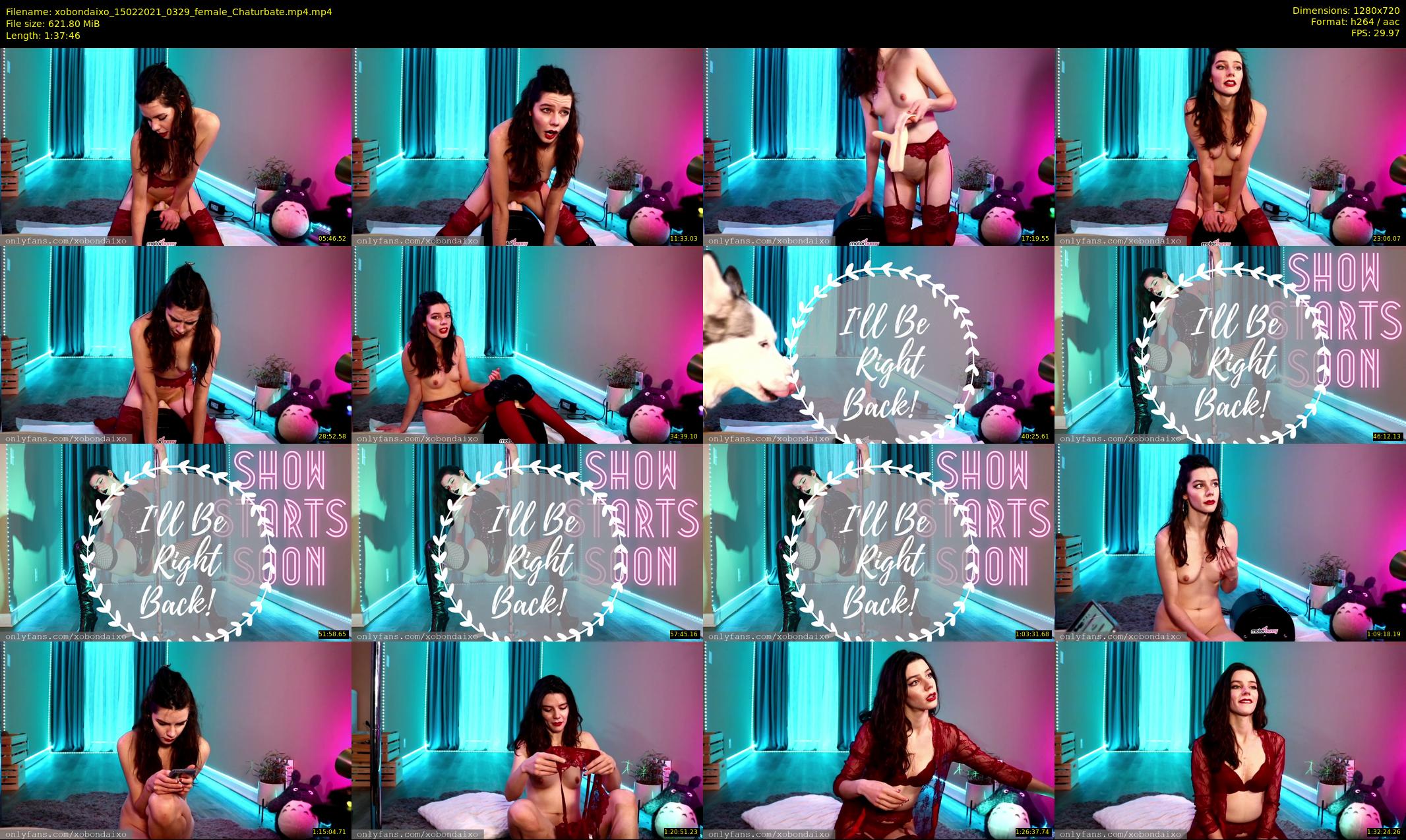 xobondaixo — 98 minute Chaturbate couple cam show recording, 720p, Feb 15, 2021