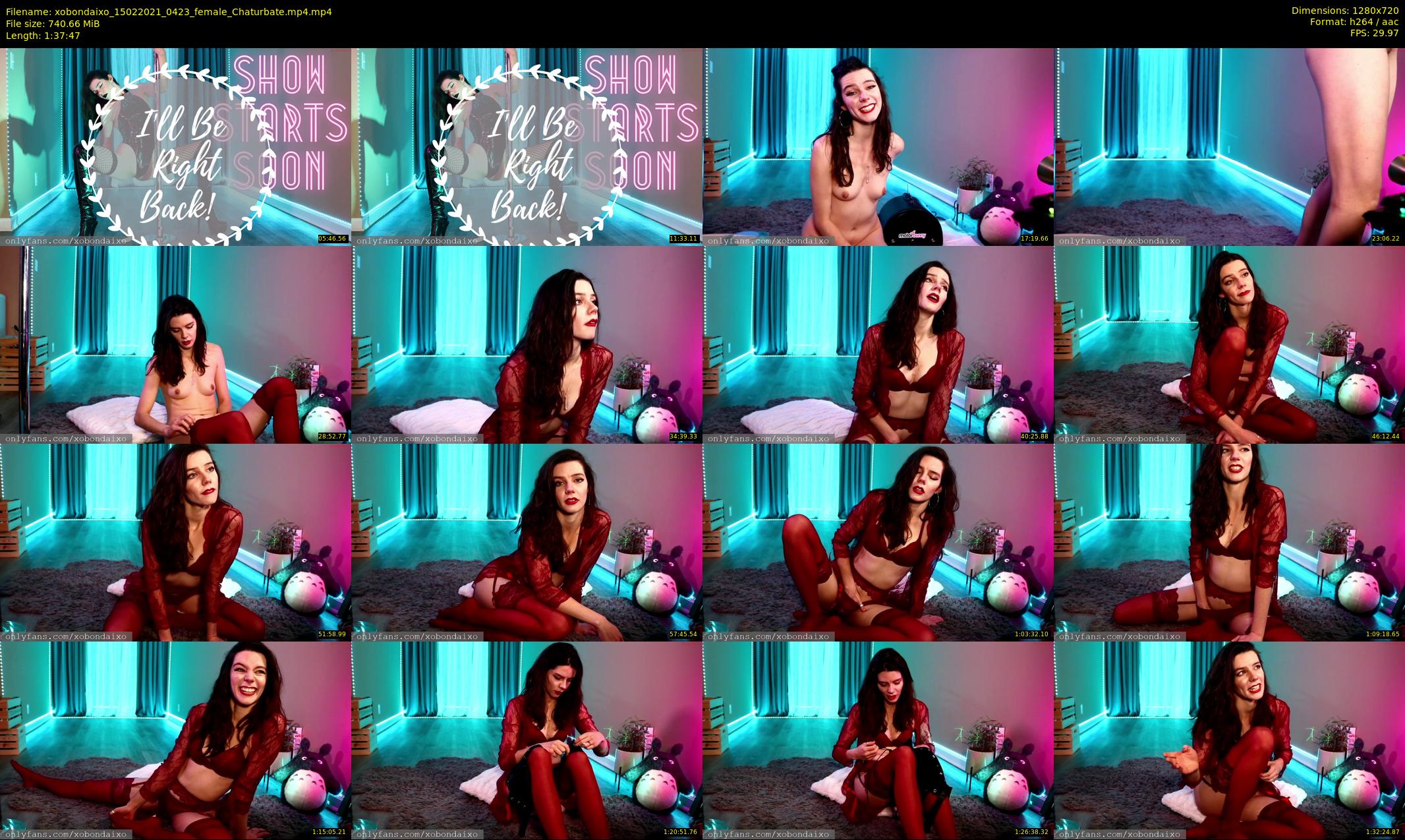 xobondaixo — 98 minute Chaturbate couple cam show recording, 720p, Feb 15, 2021