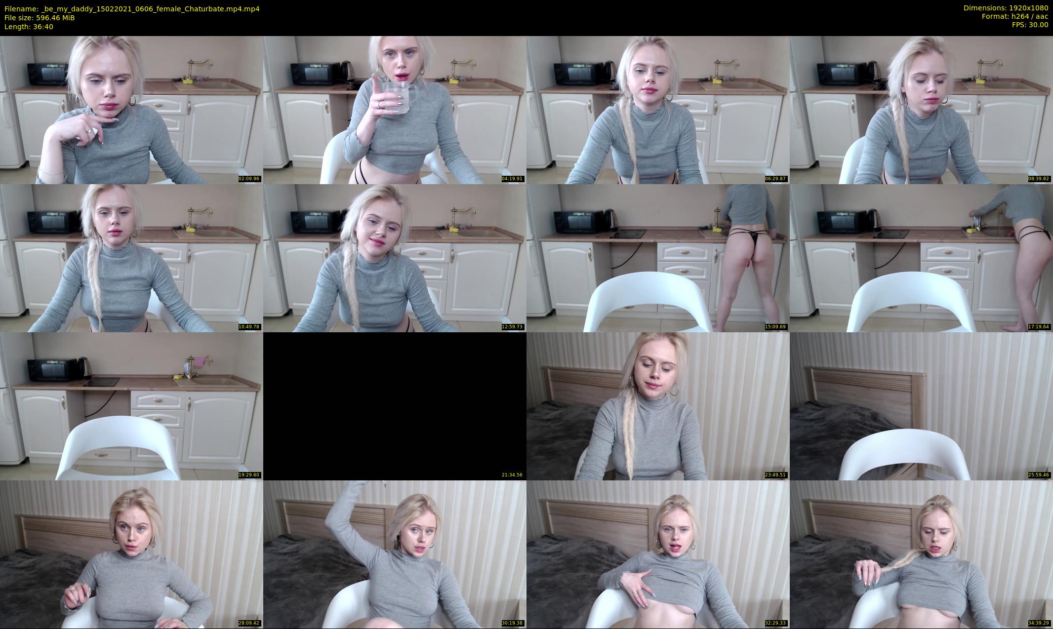 _be_my_daddy — 37 minute Chaturbate female cam show recording, 1080p, Feb 15, 2021