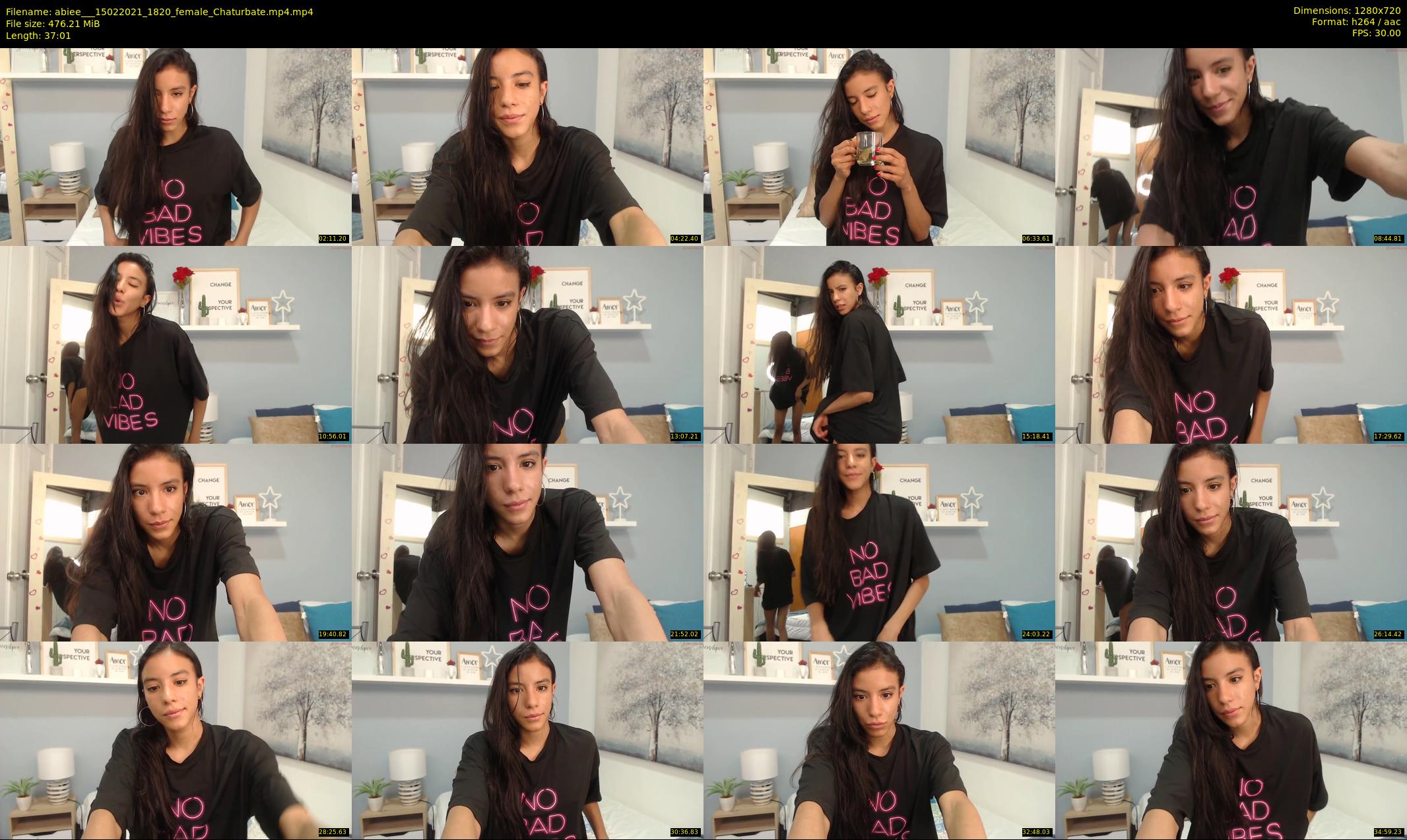 abiee__ — 38 minute Chaturbate female cam show recording, 720p, Feb 15, 2021