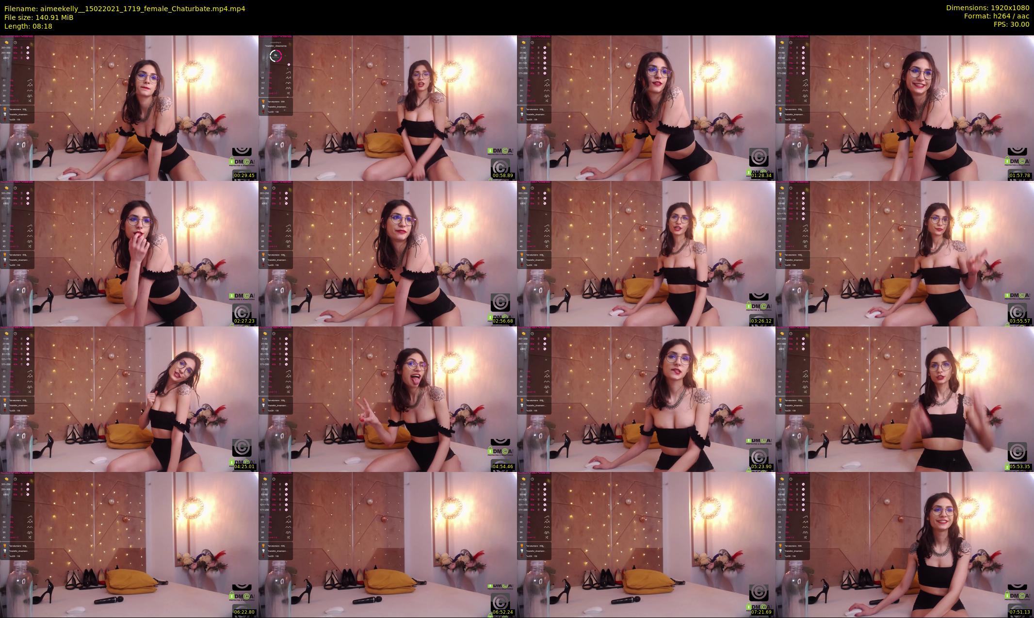 aimeekelly_ — 9 minute Chaturbate female cam show recording, 1080p, Feb 15, 2021