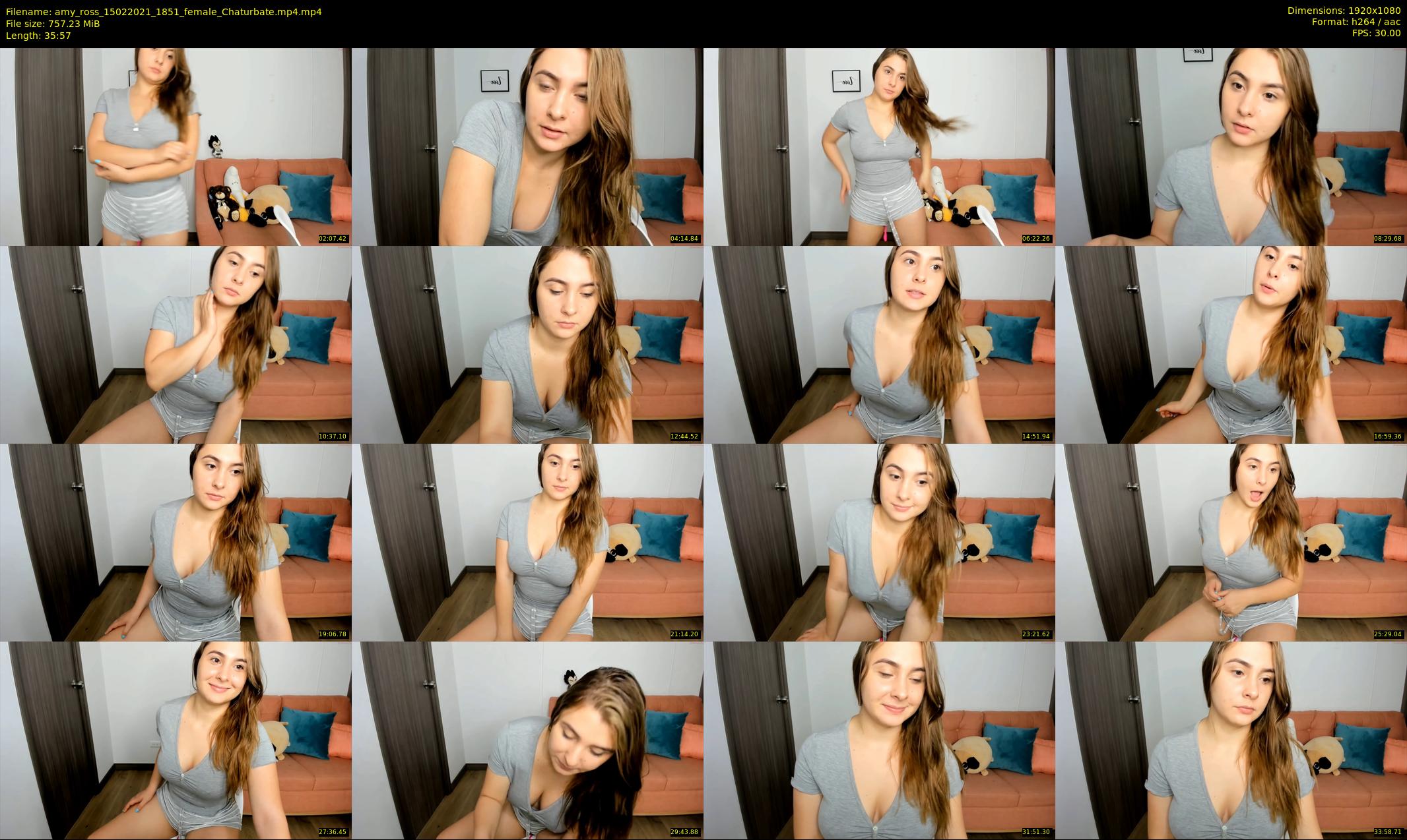 amy_ross — 36 minute Chaturbate female cam show recording, 1080p, Feb 15, 2021