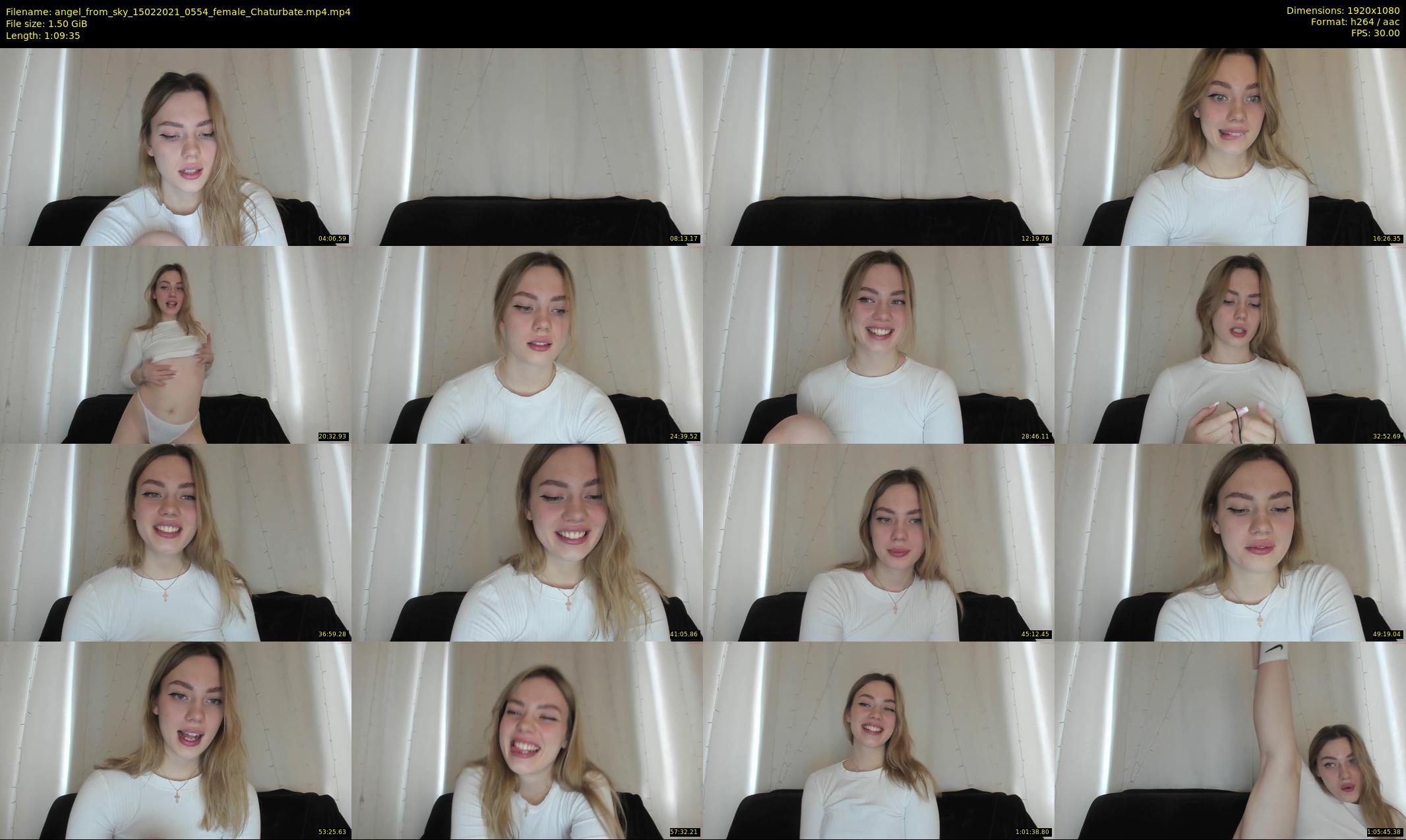 angel_from_sky — 70 minute Chaturbate female cam show recording, 1080p, Feb 15, 2021