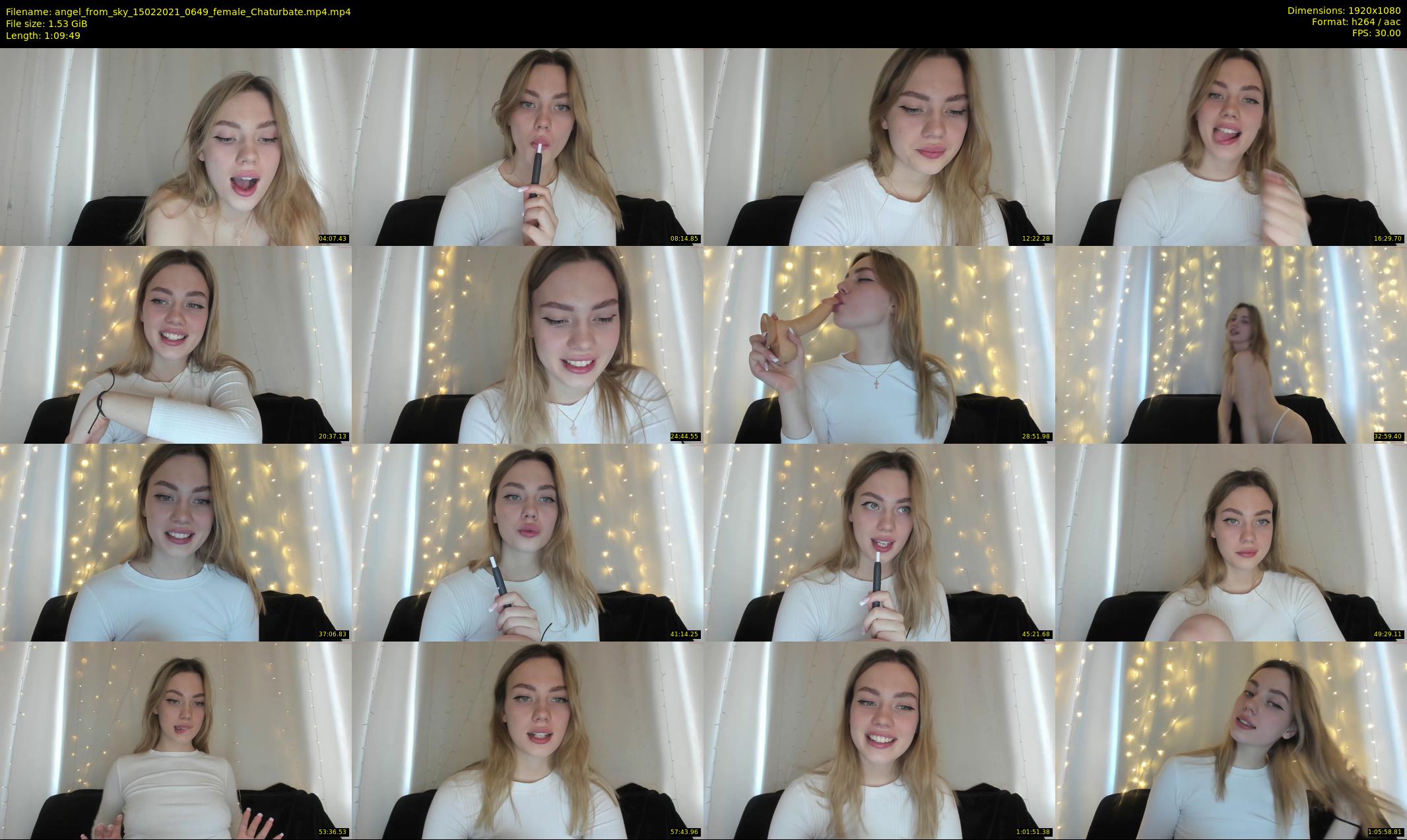 angel_from_sky — 70 minute Chaturbate female cam show recording, 1080p, Feb 15, 2021