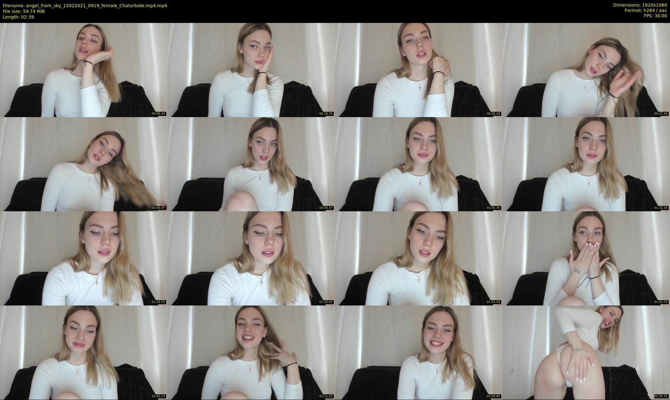 angel_from_sky — 3 minute Chaturbate female cam show recording, 1080p, Feb 15, 2021