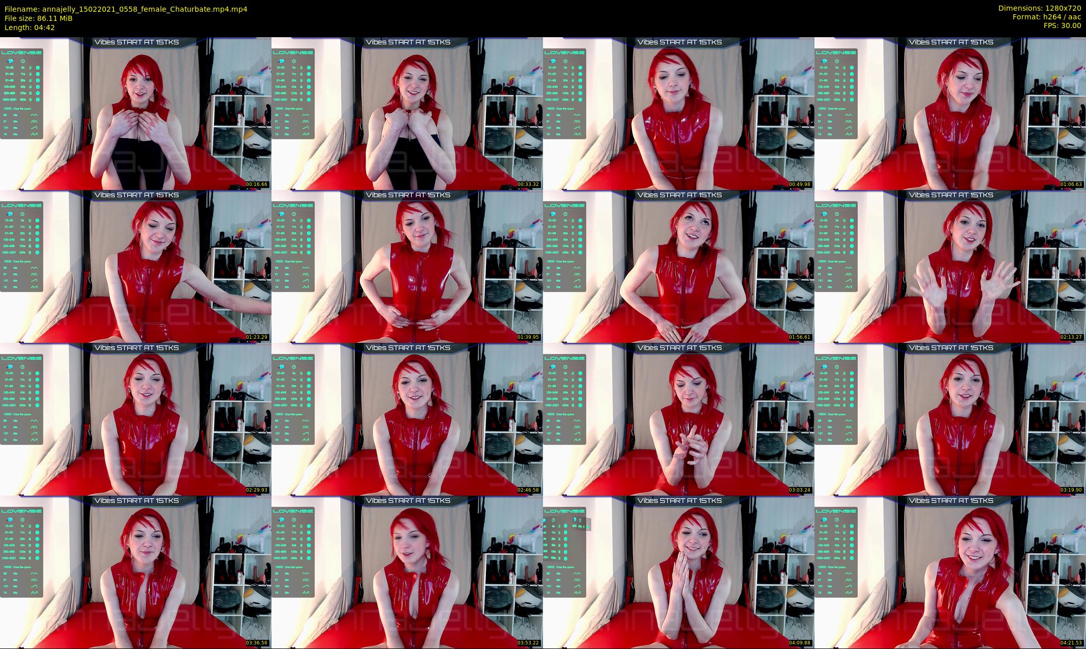 annajelly — 5 minute Chaturbate couple cam show recording, 720p, Feb 15, 2021