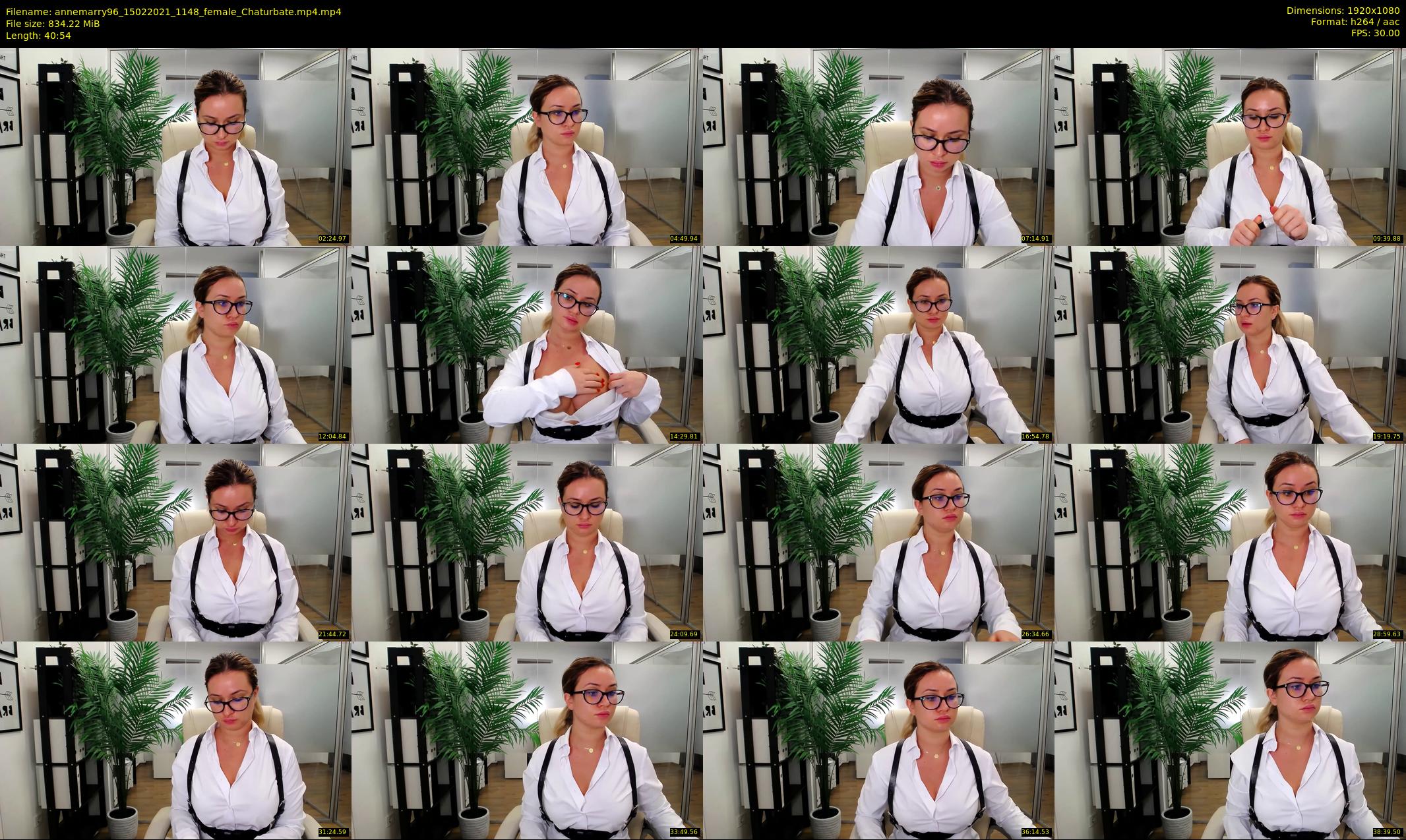 annemarry96 — 41 minute Chaturbate female cam show recording, 1080p, Feb 15, 2021