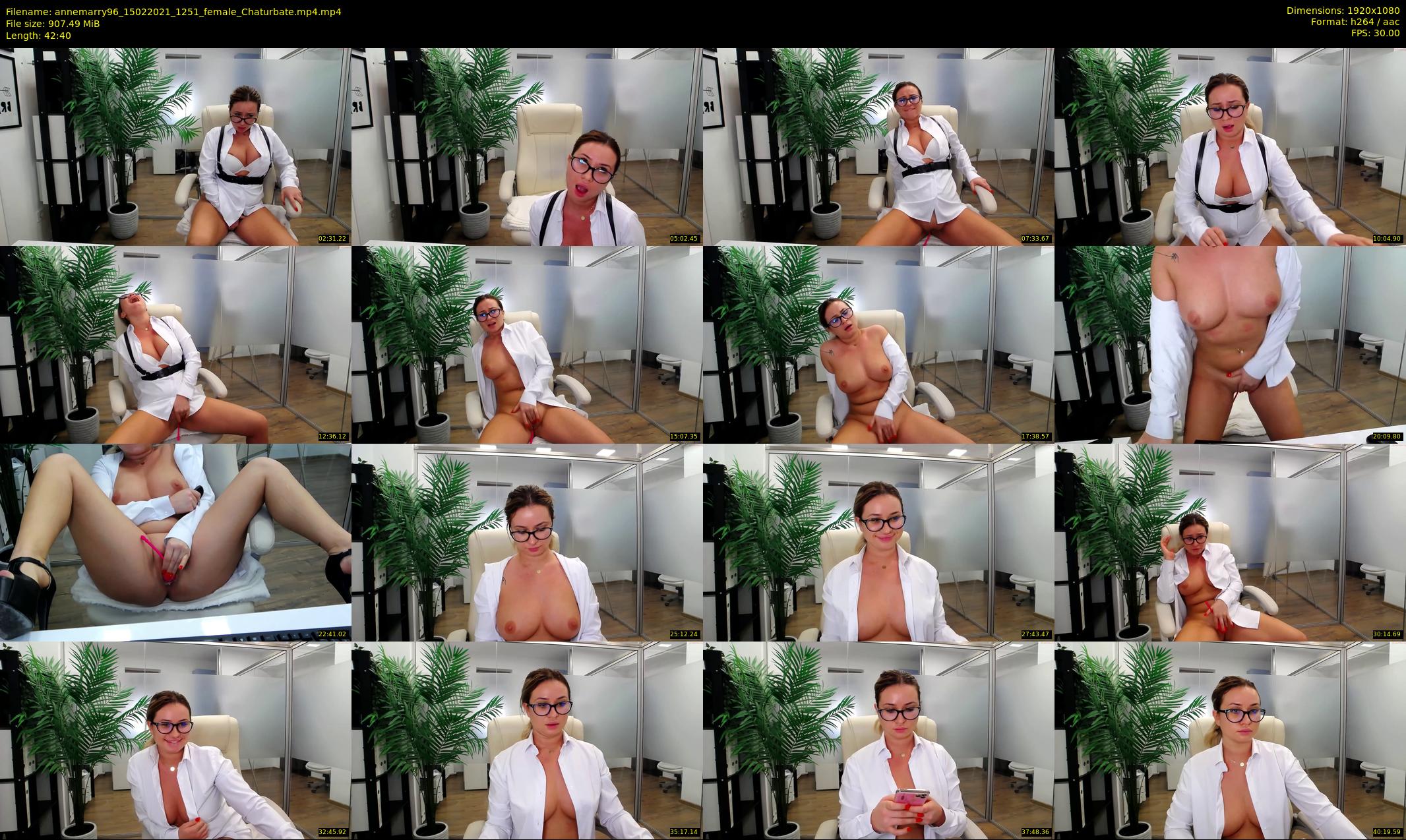 annemarry96 — 43 minute Chaturbate female cam show recording, 1080p, Feb 15, 2021