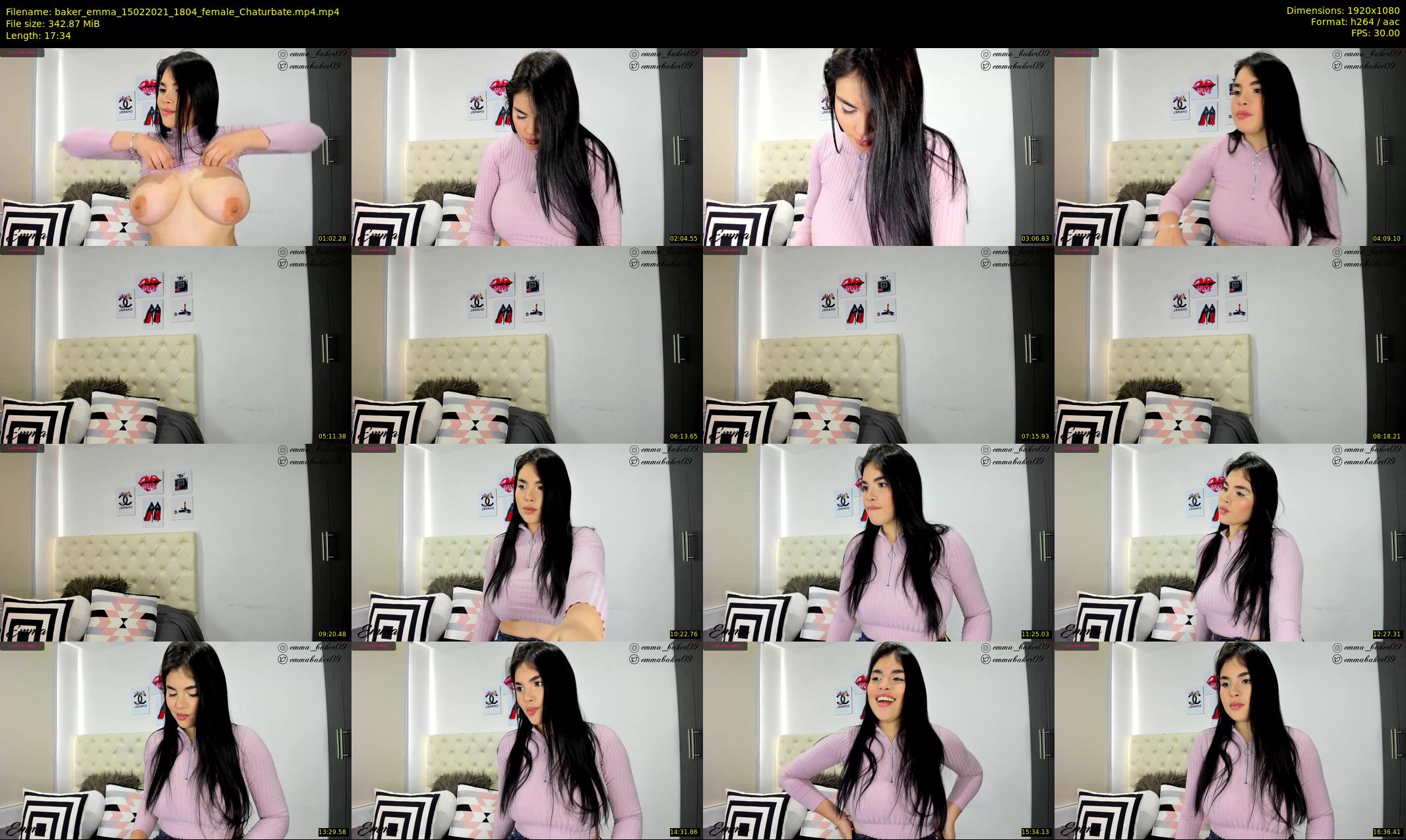 baker_emma — 18 minute Chaturbate female cam show recording, 1080p, Feb 15, 2021