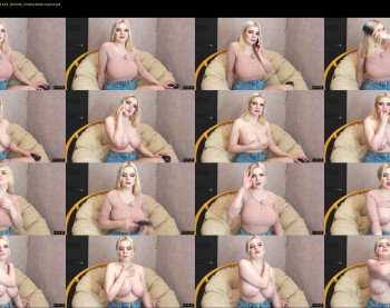 blondiebetsy — 27 minute Chaturbate female cam show recording, 1080p, Feb 15, 2021