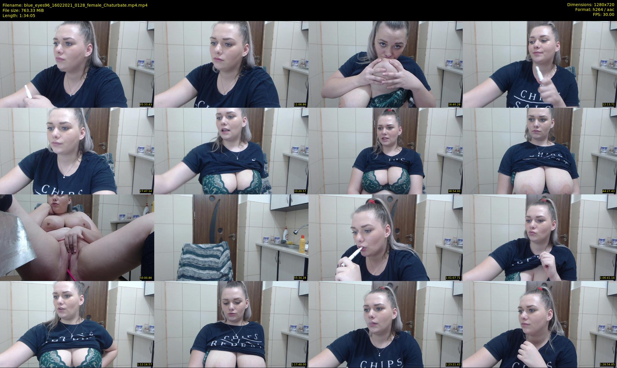 blue_eyes96 — 95 minute Chaturbate female cam show recording, 720p, Feb 16, 2021