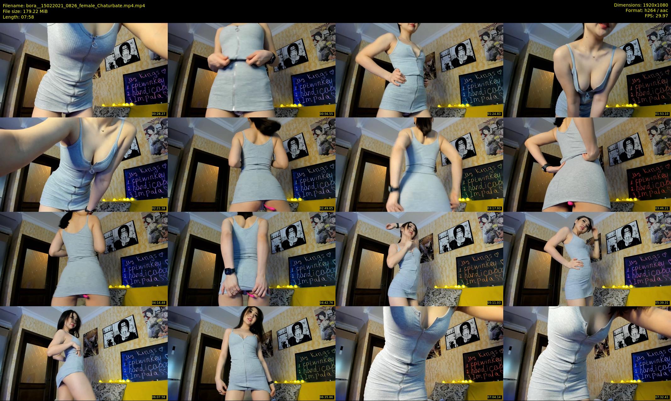 bora_ — 8 minute Chaturbate female cam show recording, 1080p, Feb 15, 2021