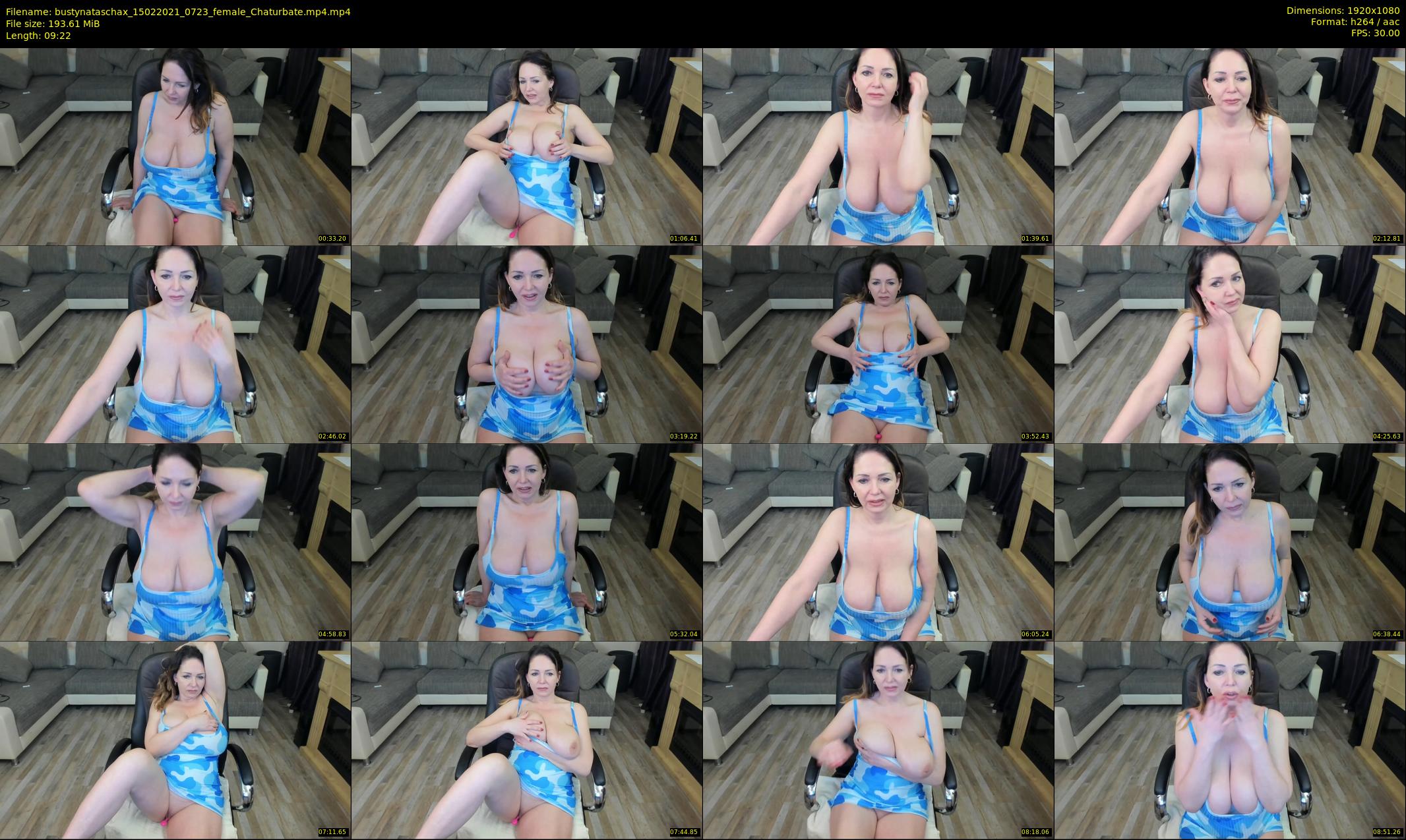bustynataschax — 10 minute Chaturbate female cam show recording, 1080p, Feb 15, 2021