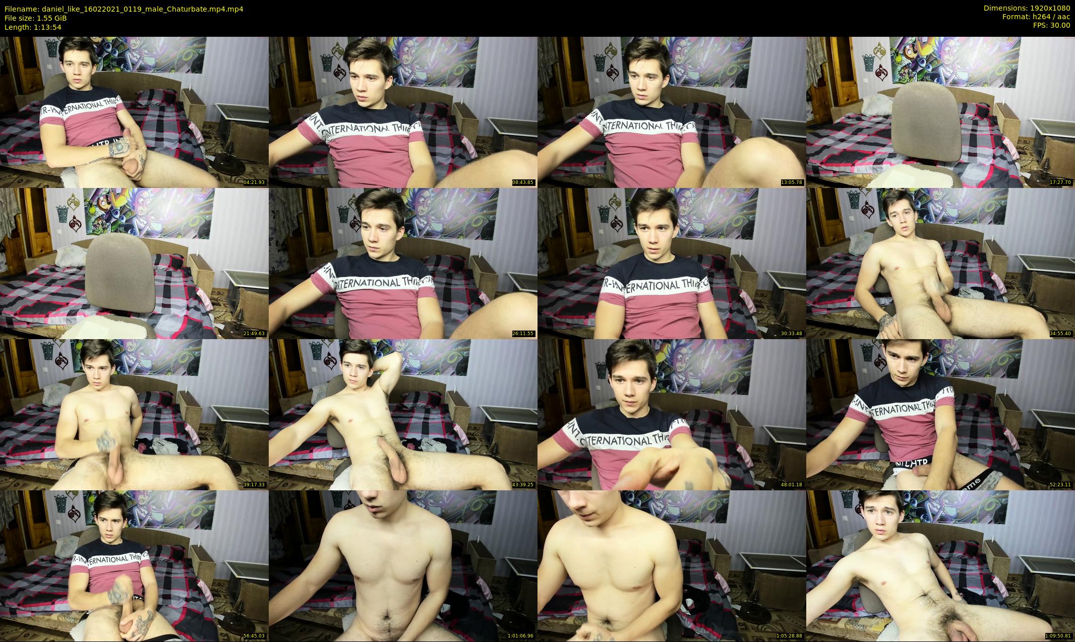 daniel_like — 74 minute Chaturbate male cam show recording, 1080p, Feb 16, 2021
