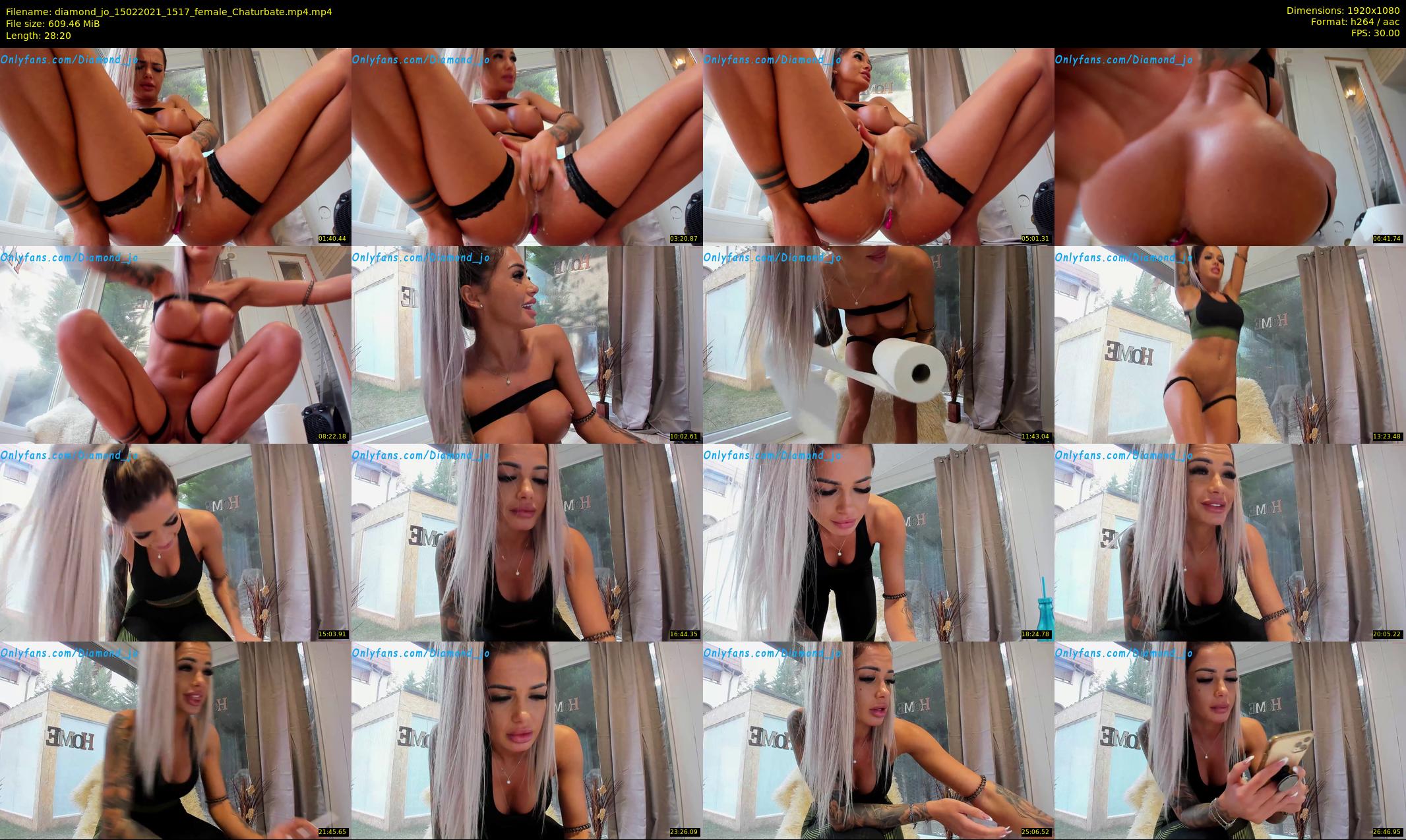 diamond_jo — 29 minute Chaturbate female cam show recording, 1080p, Feb 15, 2021
