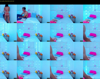 dianayleo — 5 minute Chaturbate couple cam show recording, 720p, Feb 15, 2021