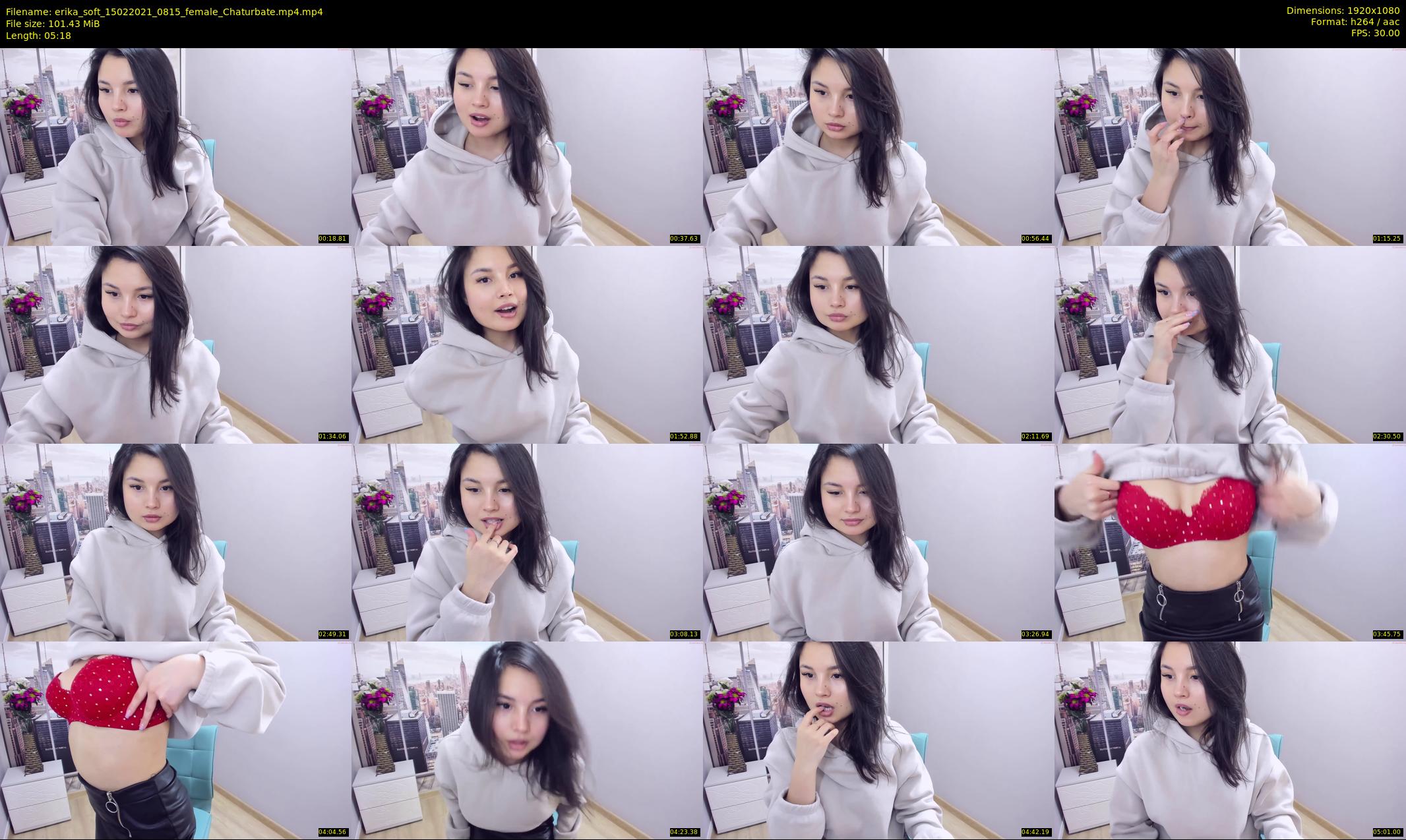 erika_soft — 6 minute Chaturbate female cam show recording, 1080p, Feb 15, 2021