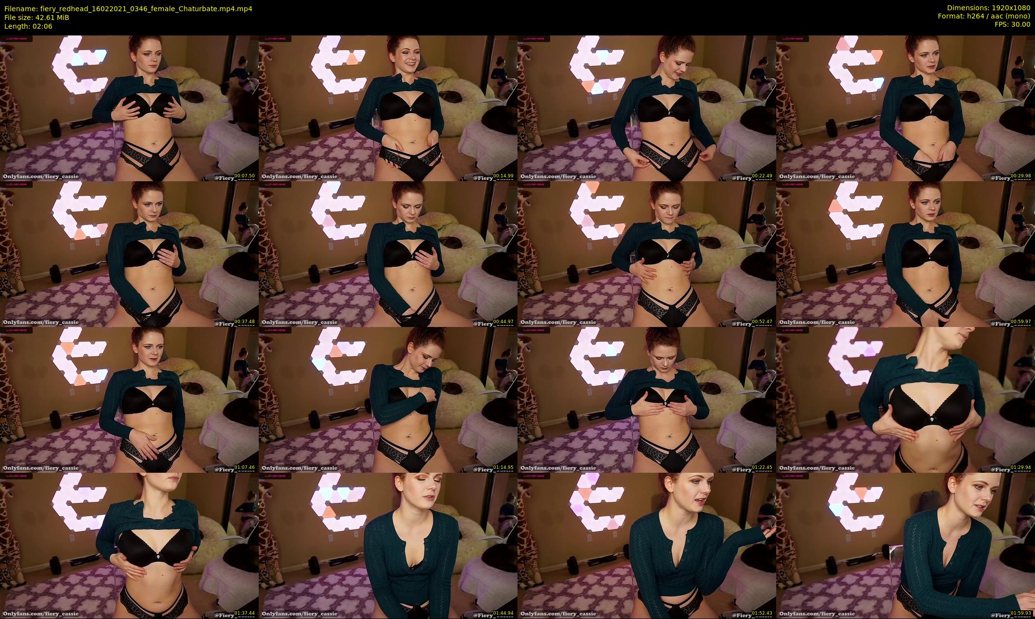 fiery_redhead — 3 minute Chaturbate female cam show recording, 1080p, Feb 16, 2021