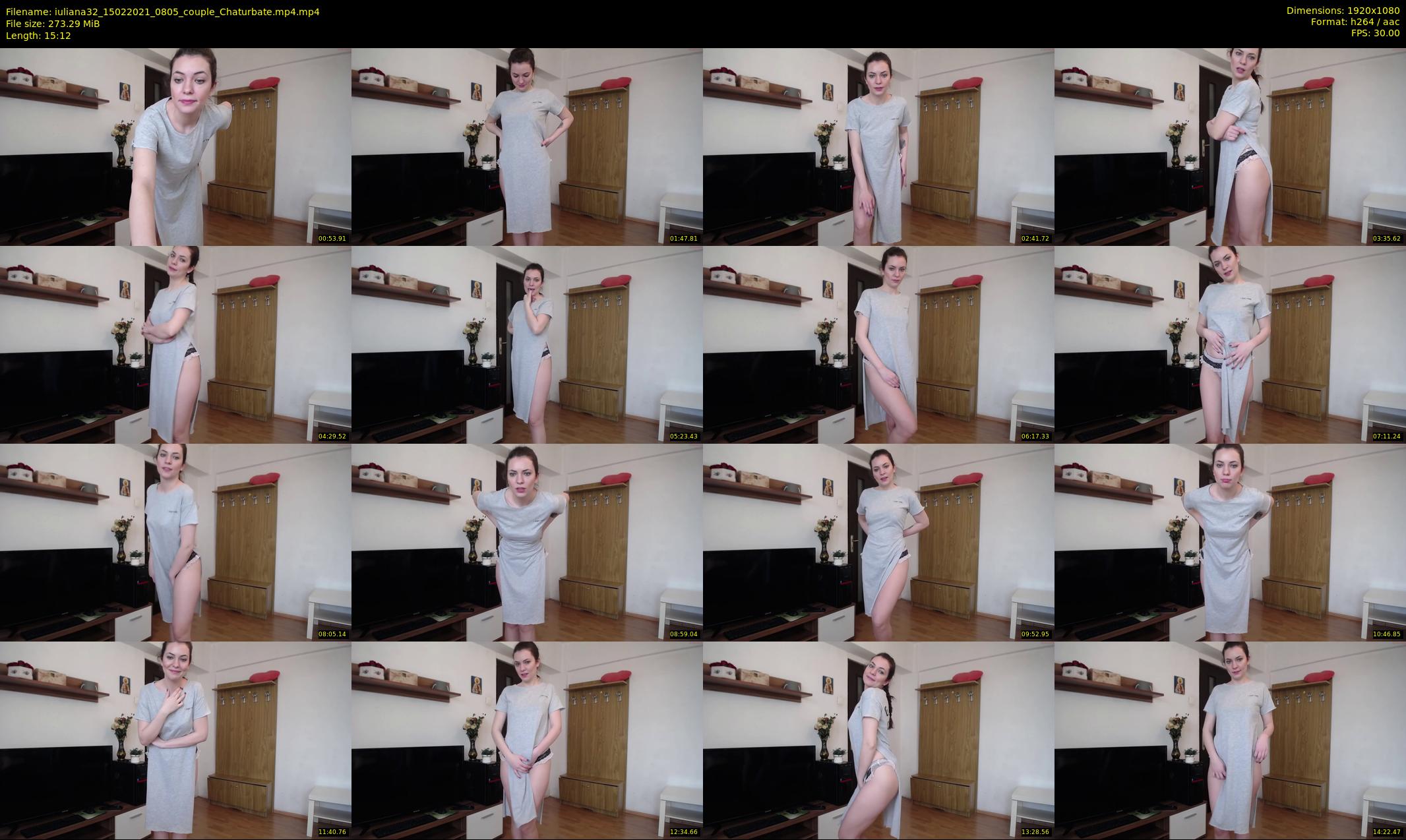 iuliana32 — 16 minute Chaturbate couple cam show recording, 1080p, Feb 15, 2021