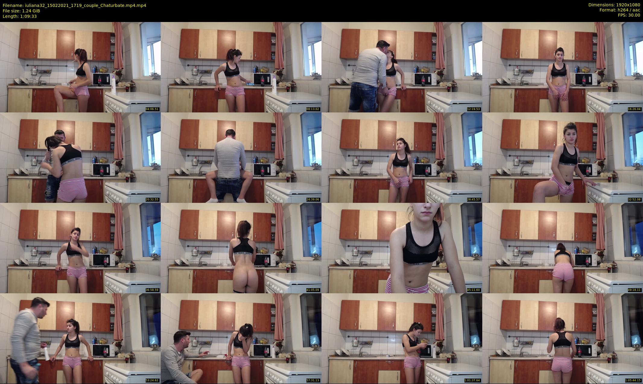 iuliana32 — 70 minute Chaturbate couple cam show recording, 1080p, Feb 15, 2021