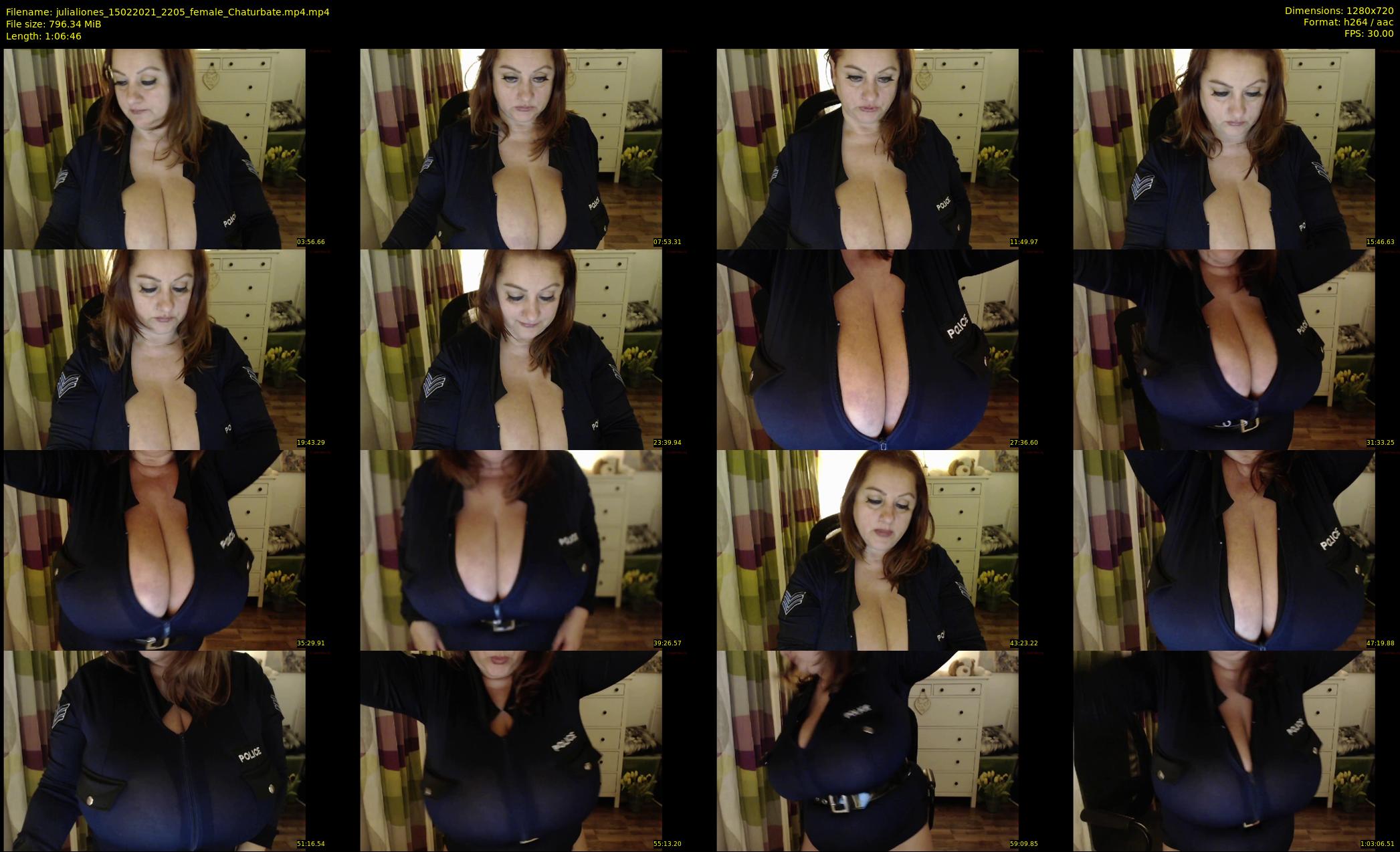 julialiones — 67 minute Chaturbate female cam show recording, 720p, Feb 15, 2021