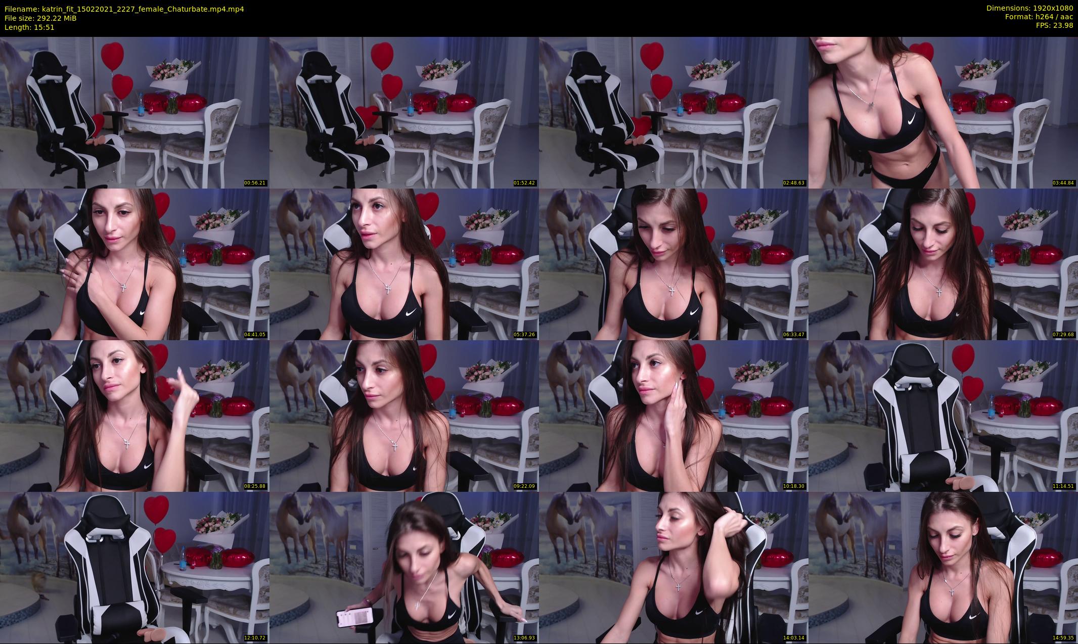 katrin_fit — 16 minute Chaturbate female cam show recording, 1080p, Feb 15, 2021