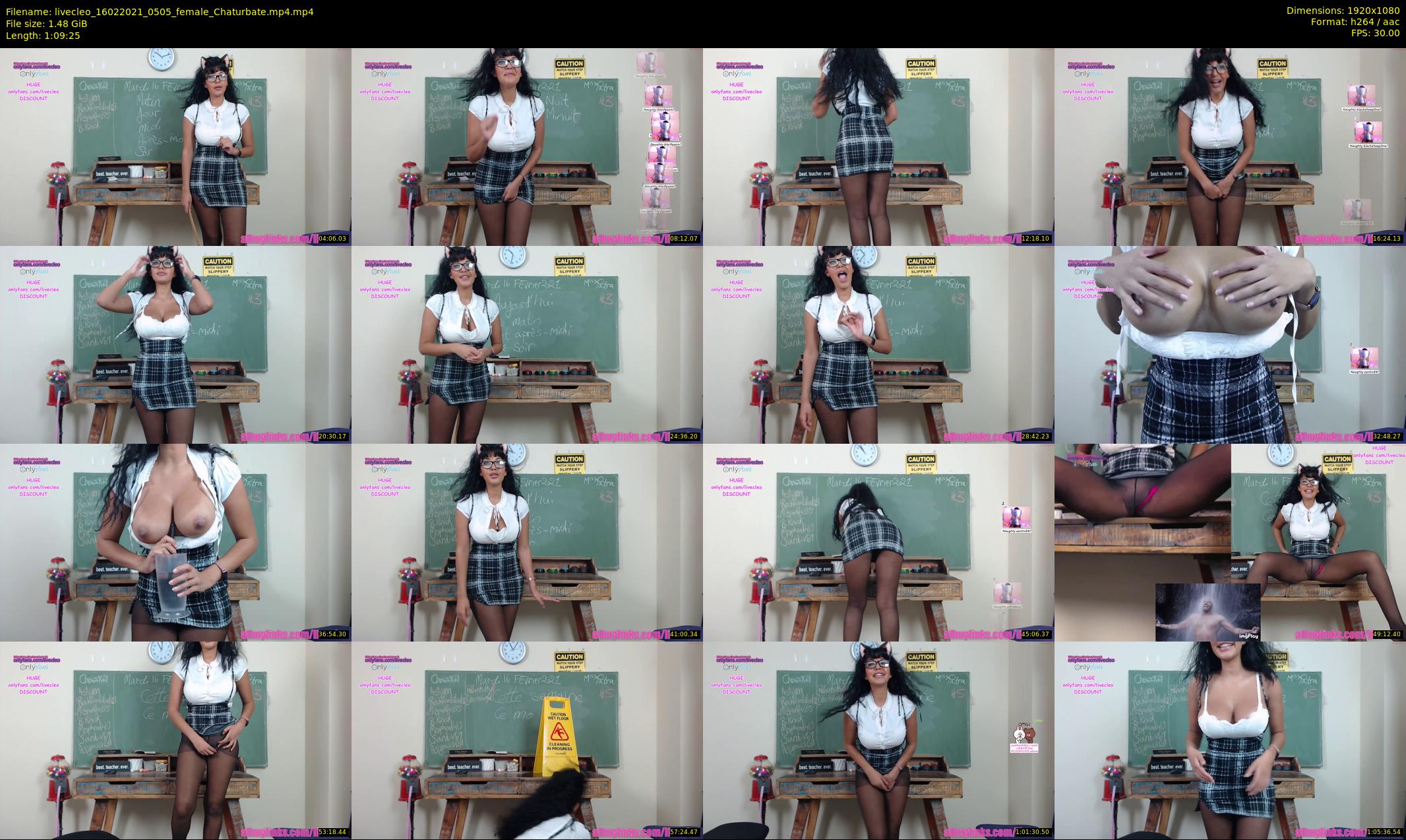 livecleo — 70 minute Chaturbate female cam show recording, 1080p, Feb 16, 2021