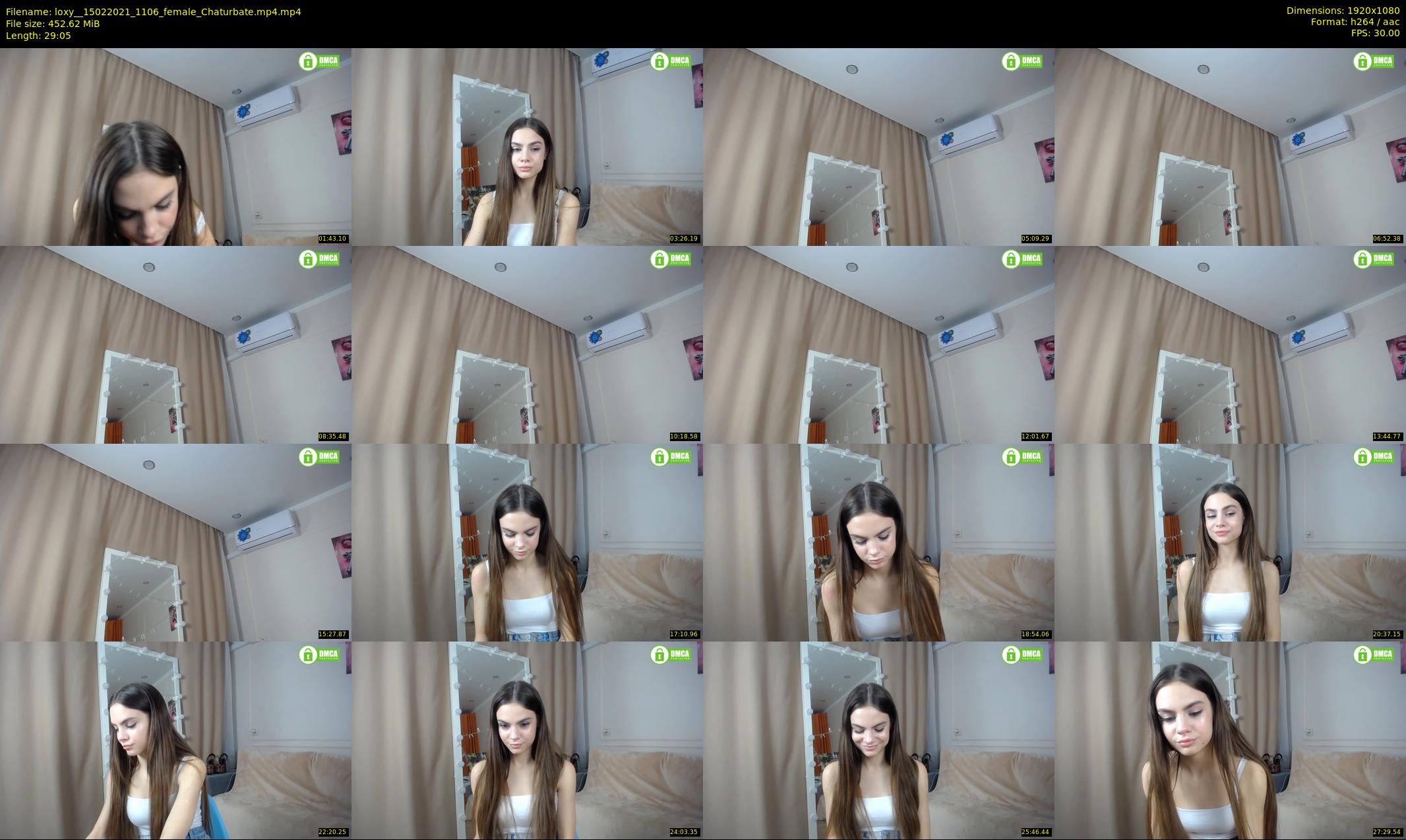 loxy_ — 30 minute Chaturbate female cam show recording, 1080p, Feb 15, 2021