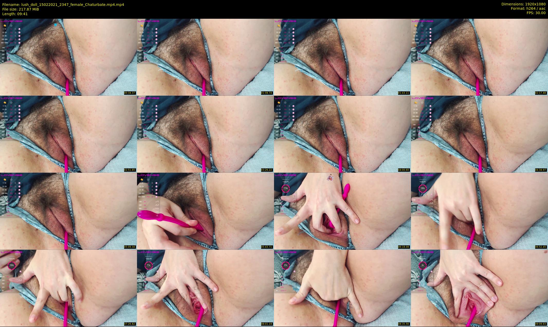 lush_doll — 10 minute Chaturbate female cam show recording, 1080p, Feb 15, 2021