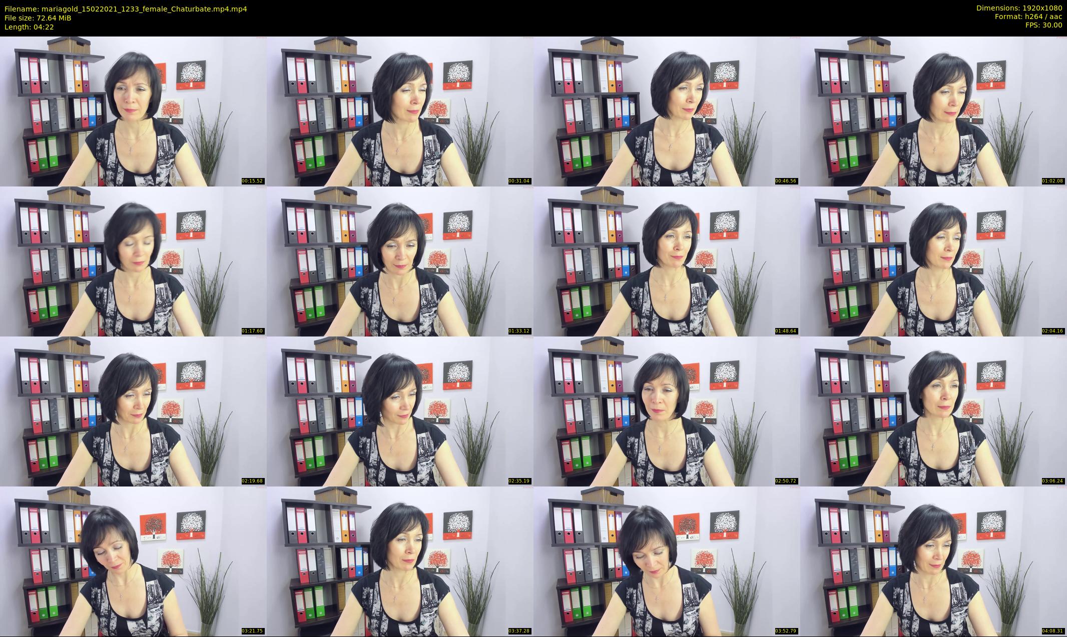 mariagold — 5 minute Chaturbate female cam show recording, 1080p, Feb 15, 2021