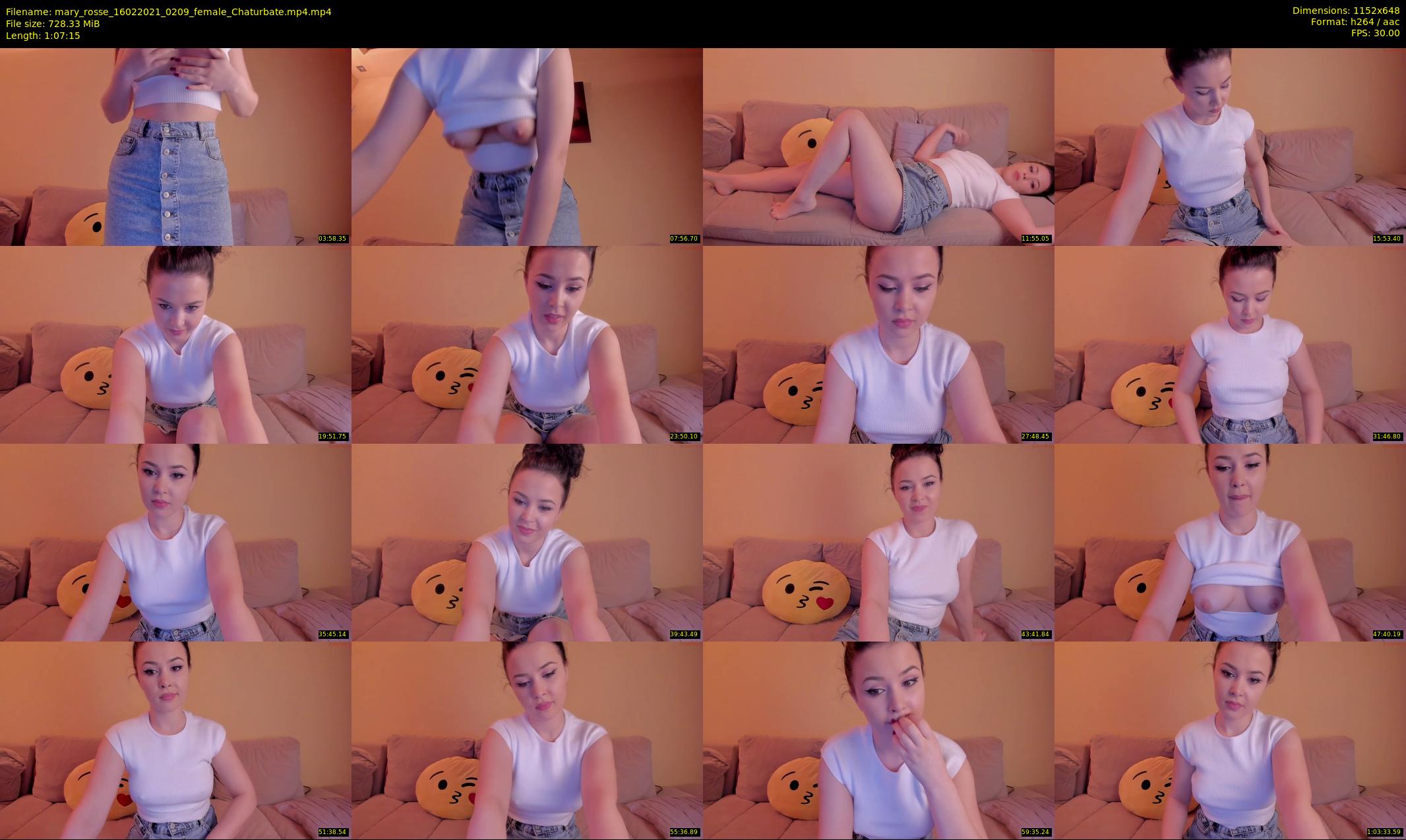 mary_rosse — 68 minute Chaturbate couple cam show recording, 480p, Feb 16, 2021