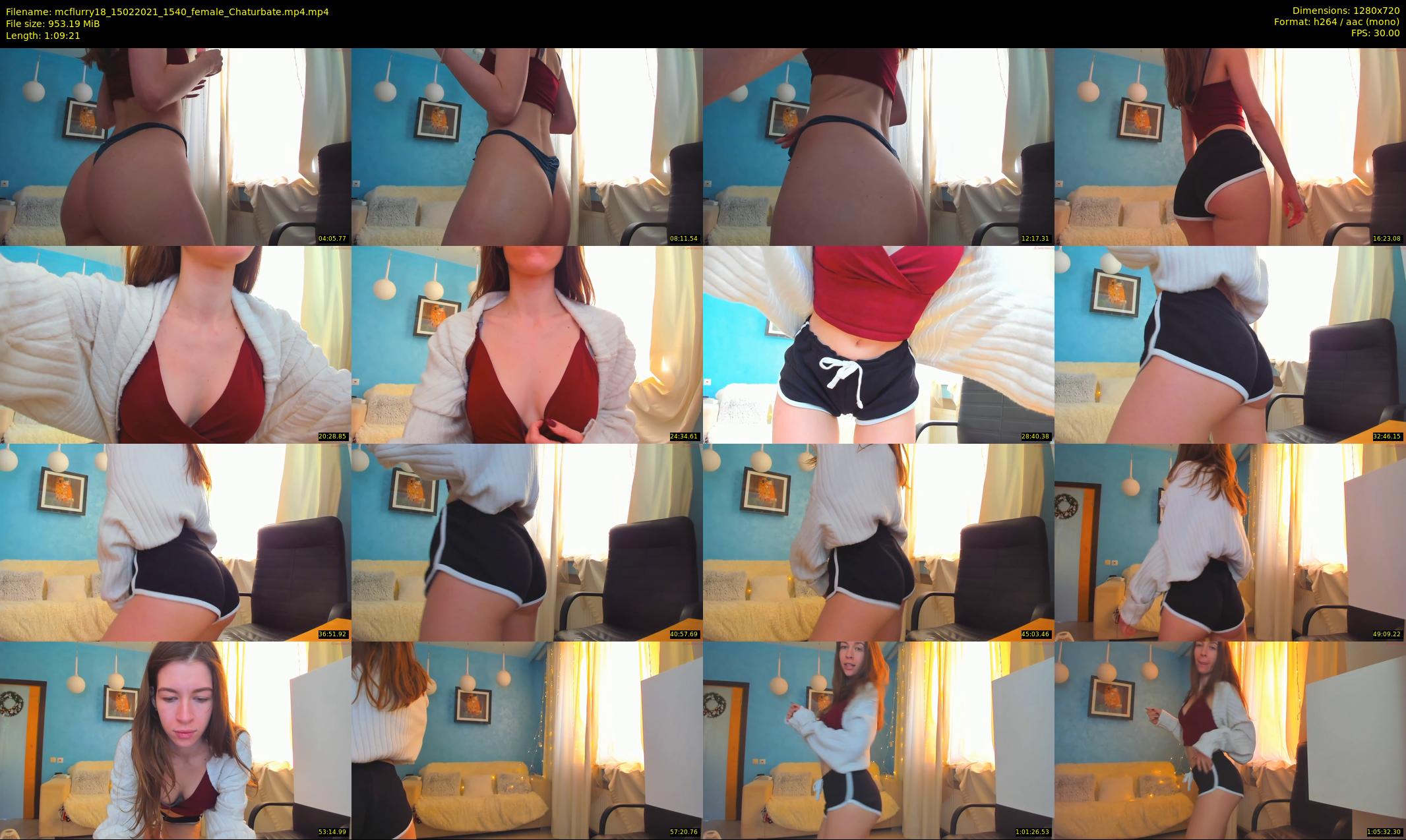 mcflurry18 — 70 minute Chaturbate female cam show recording, 720p, Feb 15, 2021