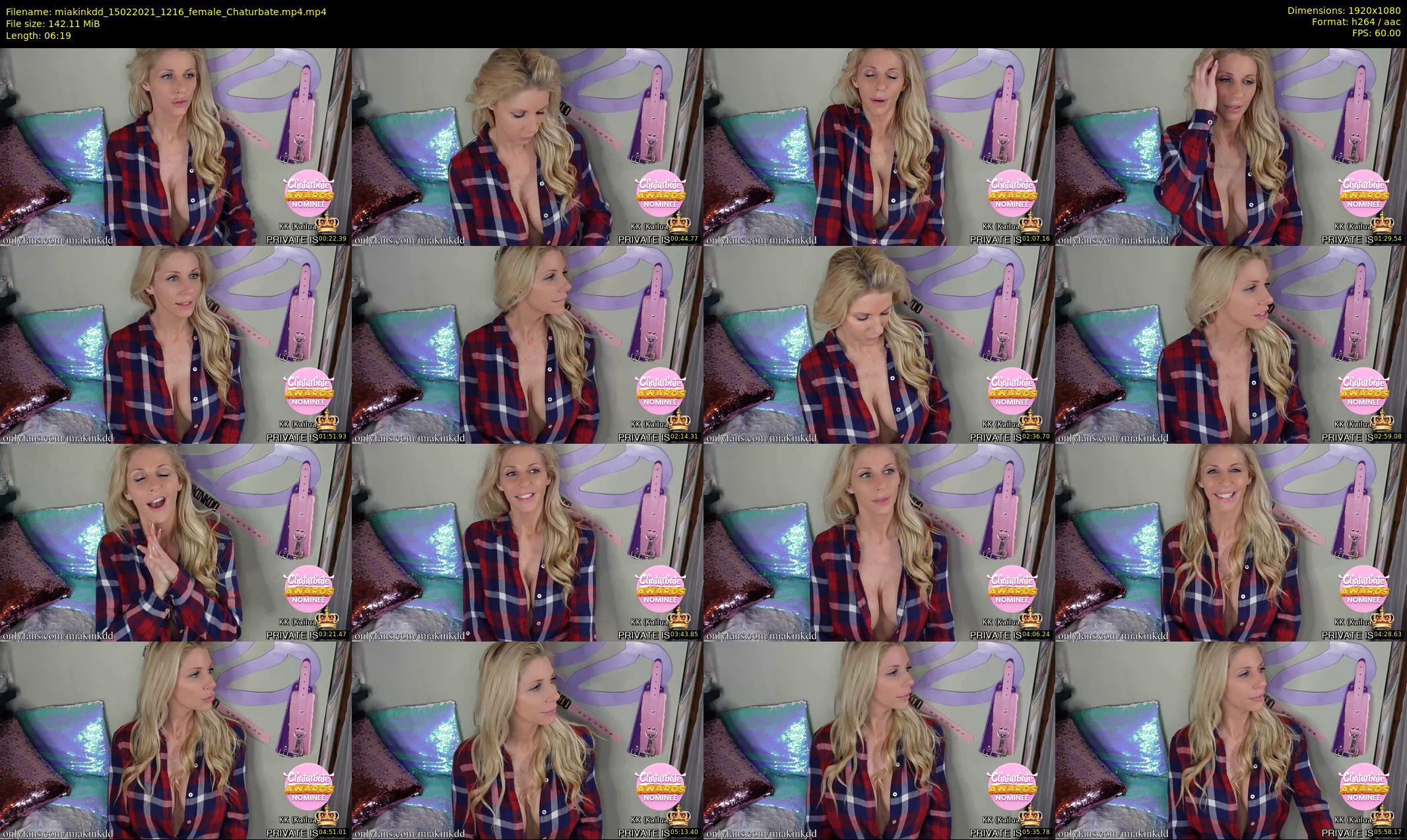miakinkdd — 7 minute Chaturbate female cam show recording, 1080p, Feb 15, 2021