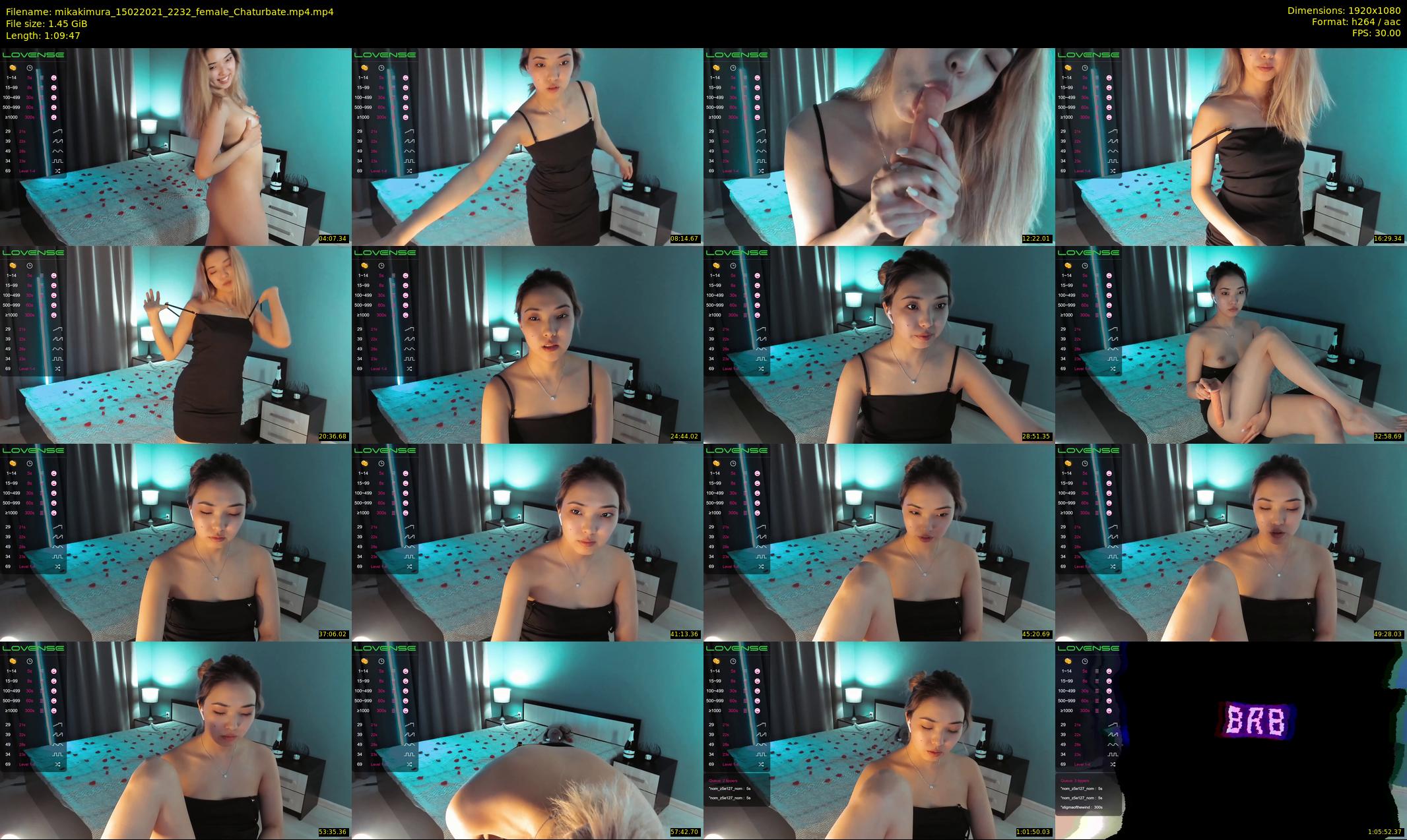 mikakimura — 70 minute Chaturbate female cam show recording, 1080p, Feb 15, 2021