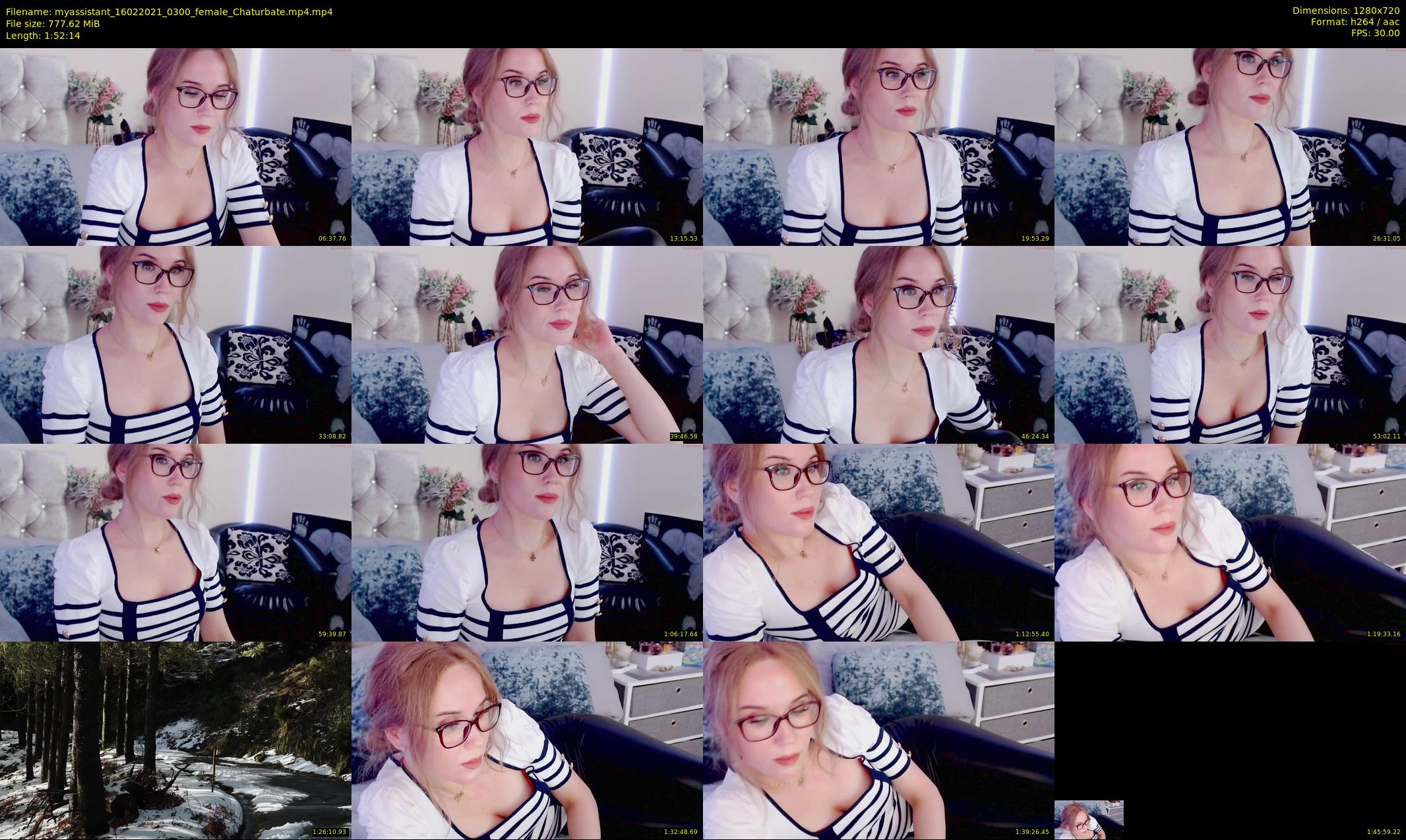 myassistant — 113 minute Chaturbate female cam show recording, 720p, Feb 16, 2021