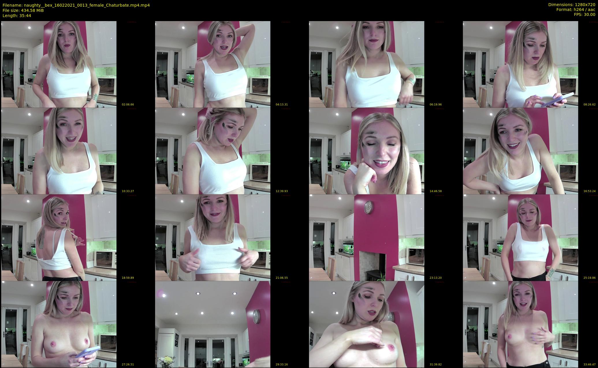 naughty__bex — 36 minute Chaturbate female cam show recording, 720p, Feb 16, 2021