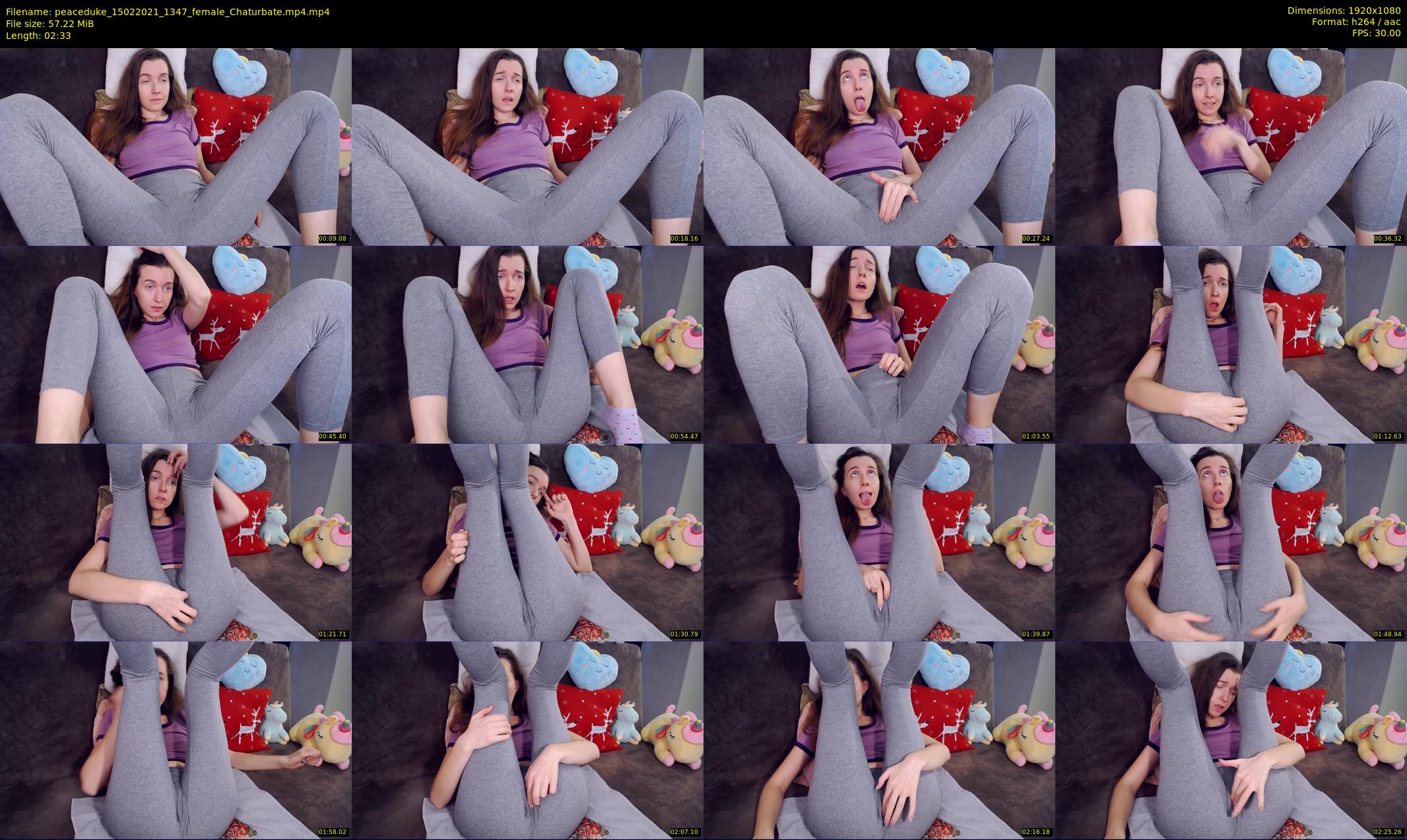 peaceduke — 3 minute Chaturbate female cam show recording, 1080p, Feb 15, 2021