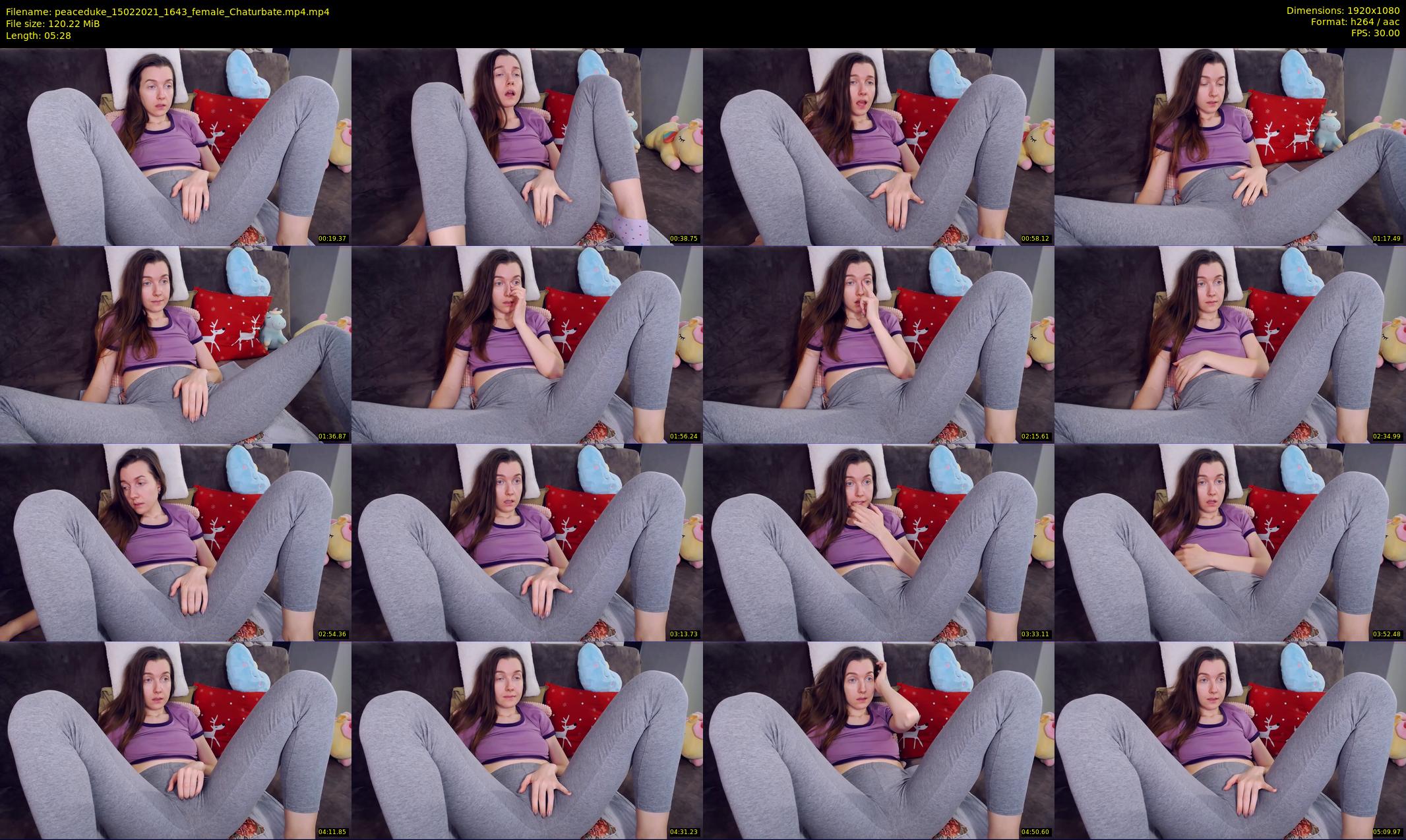 peaceduke — 6 minute Chaturbate female cam show recording, 1080p, Feb 15, 2021