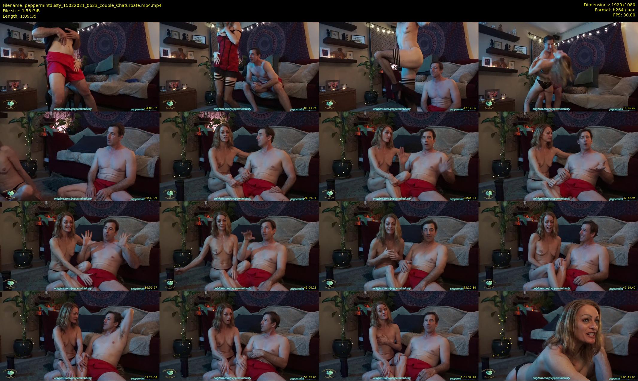 peppermintdusty — 70 minute Chaturbate couple cam show recording, 1080p, Feb 15, 2021