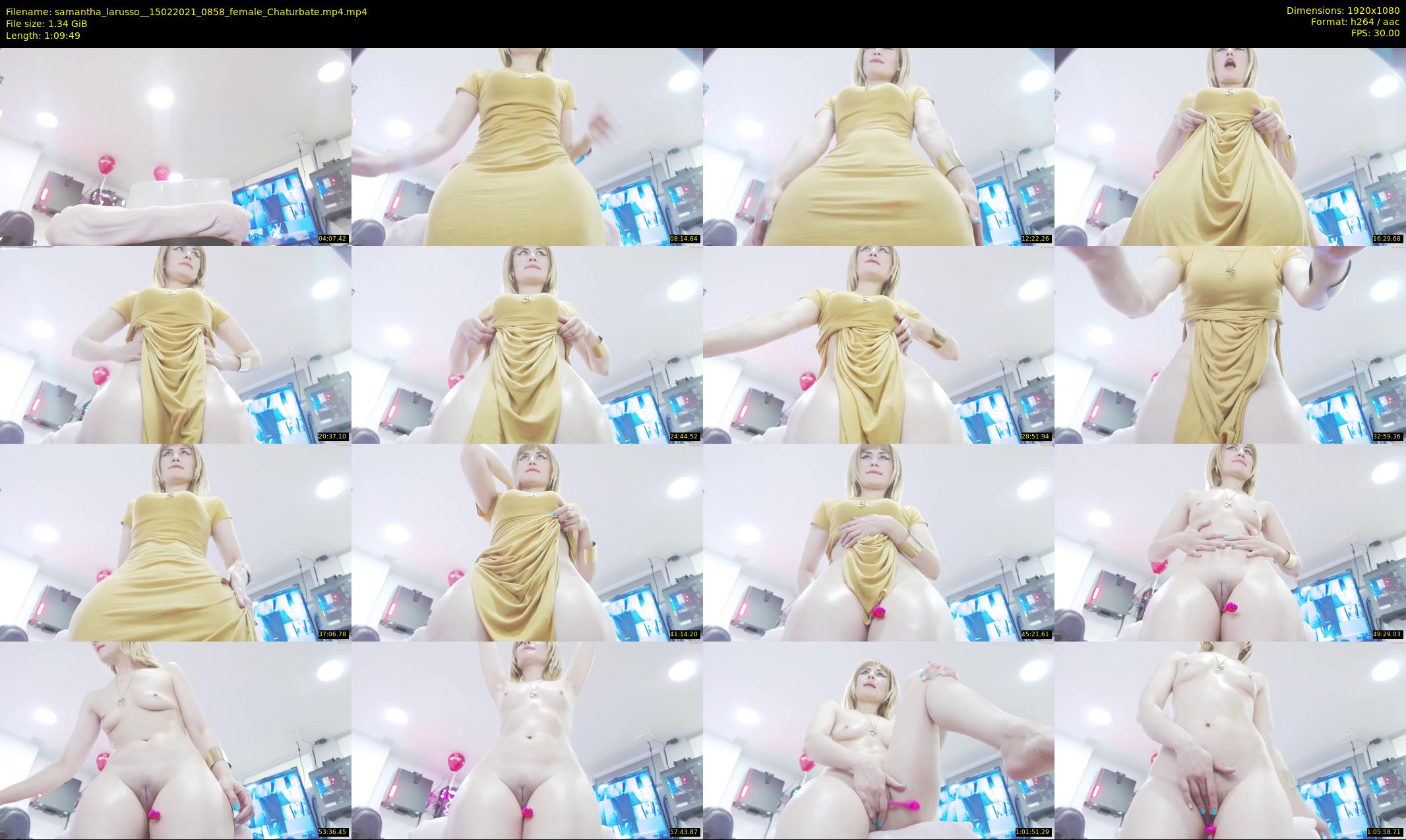 samantha_larusso_ — 70 minute Chaturbate couple cam show recording, 1080p, Feb 15, 2021