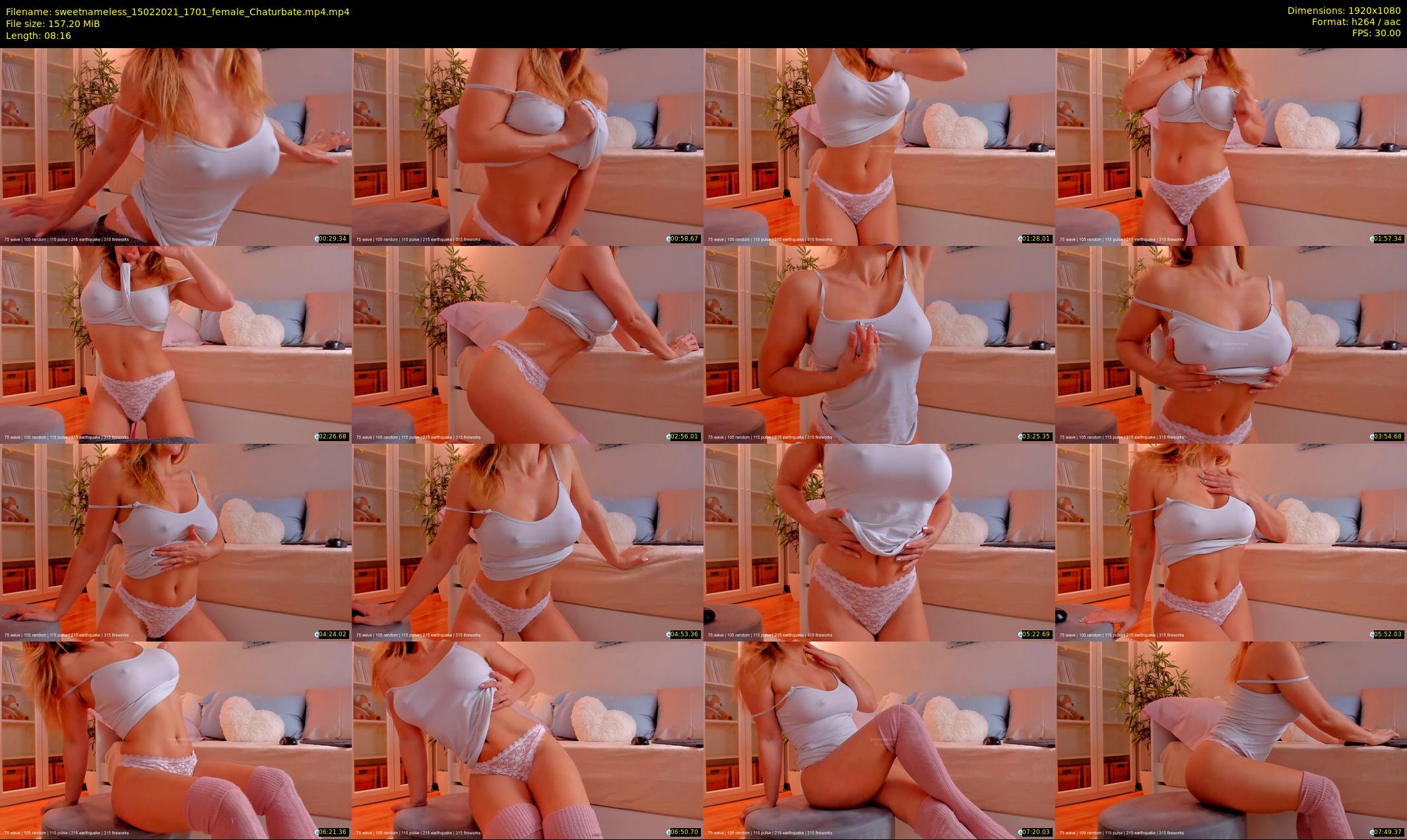sweetnameless — 9 minute Chaturbate couple cam show recording, 1080p, Feb 15, 2021